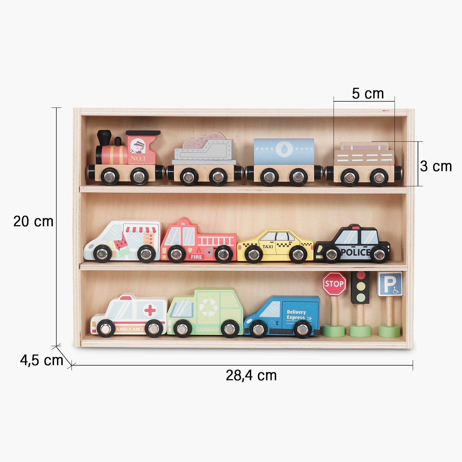 Set Autos Ciudad Infantil Tomás Multicolor