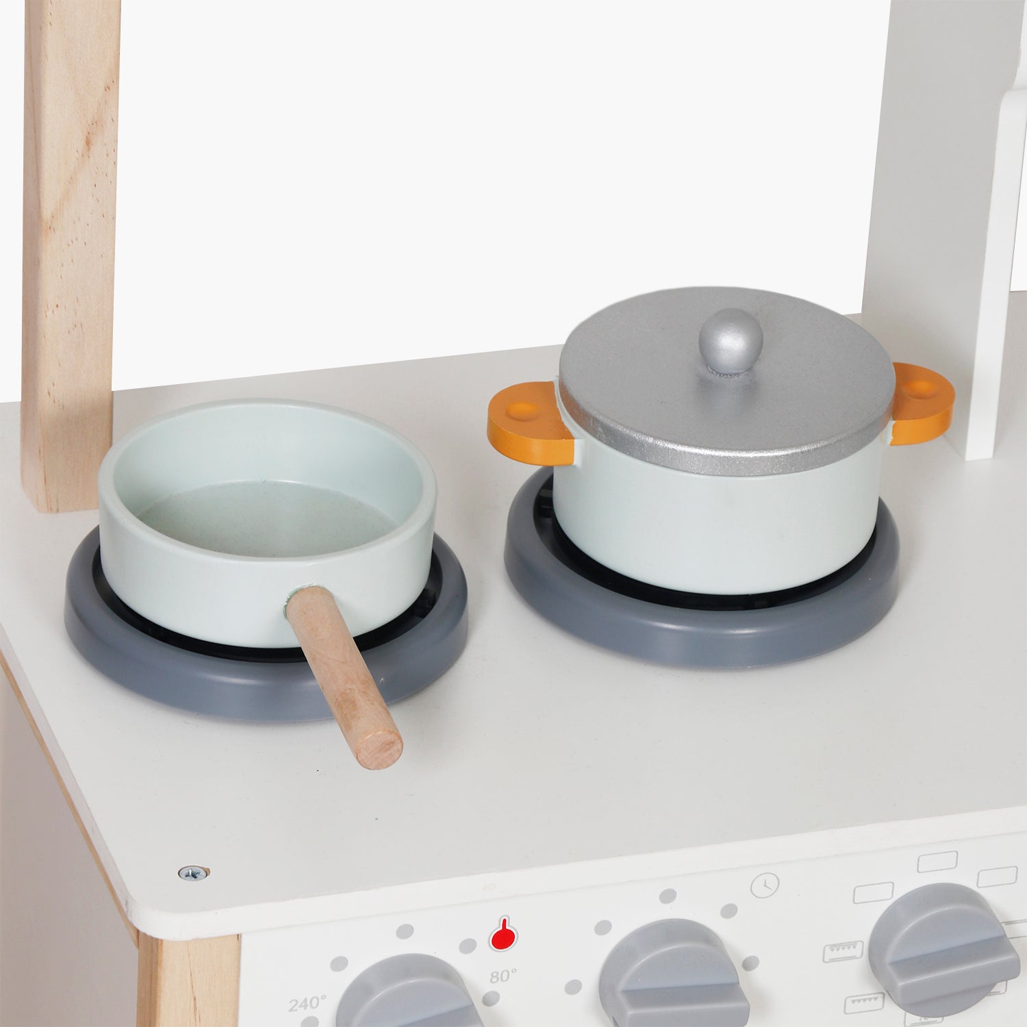 Cocina Infantil de Madera Lucía Blanco