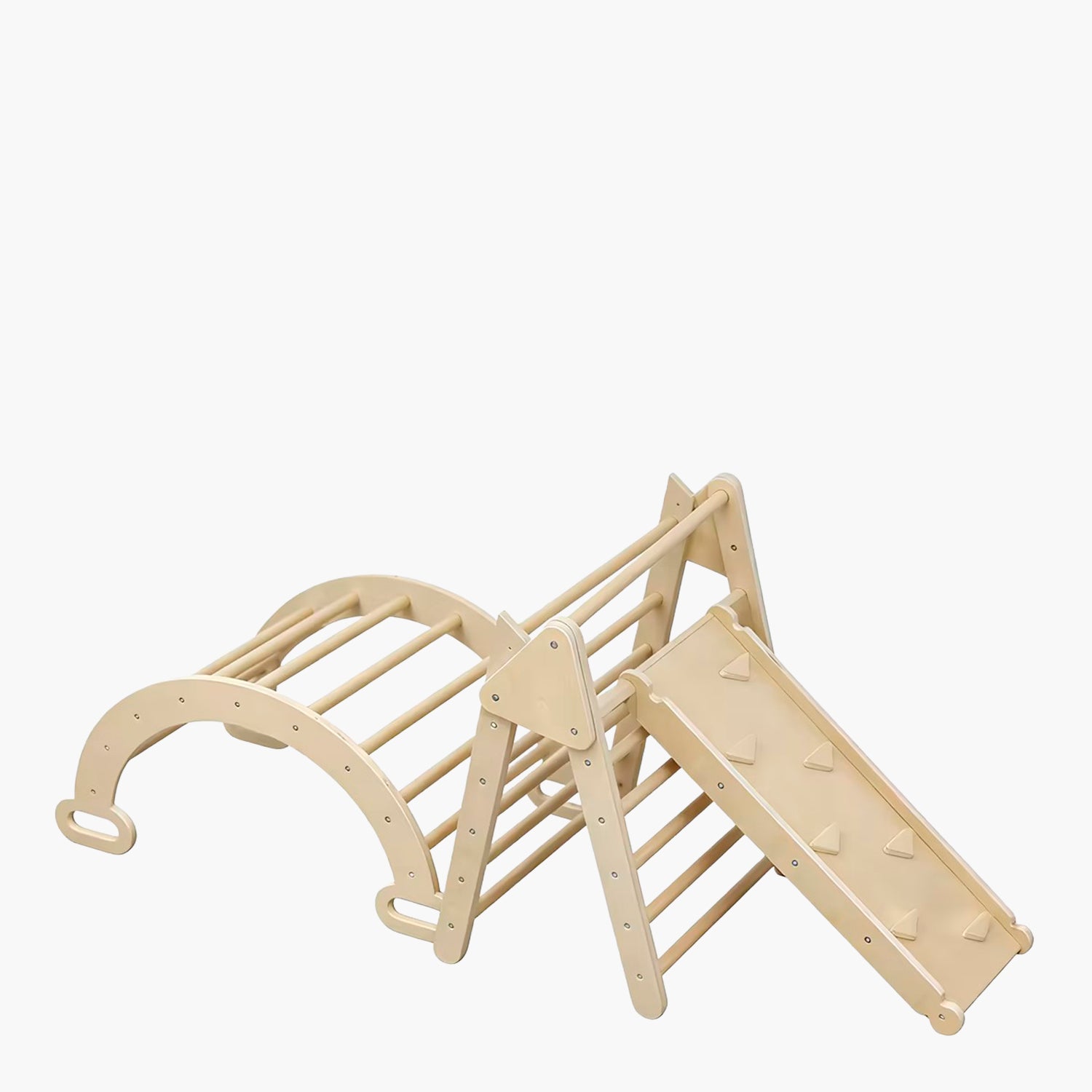 Set Trángulo Pikler Infantil Diego Natural