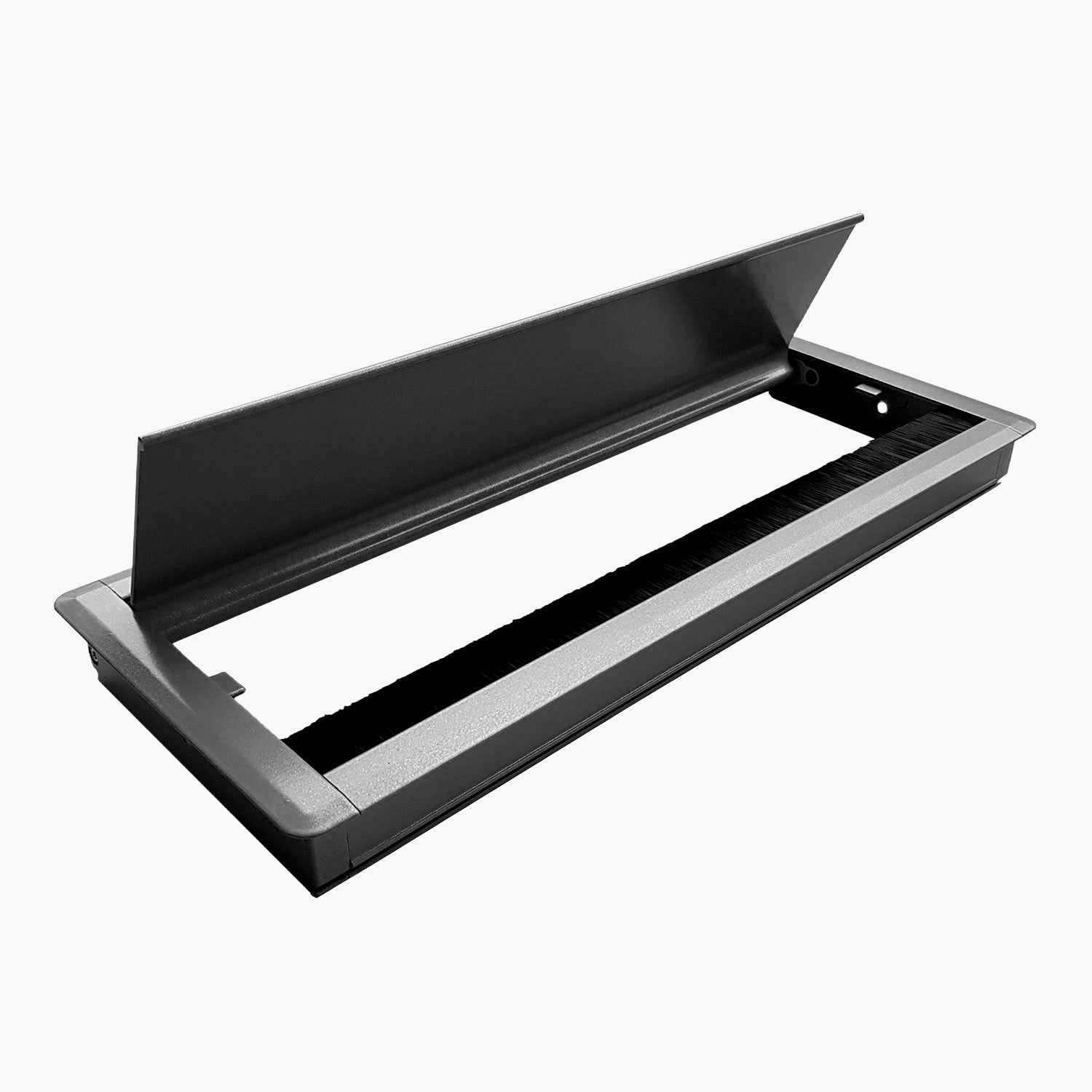 Pasacables Rectangular Gris claro