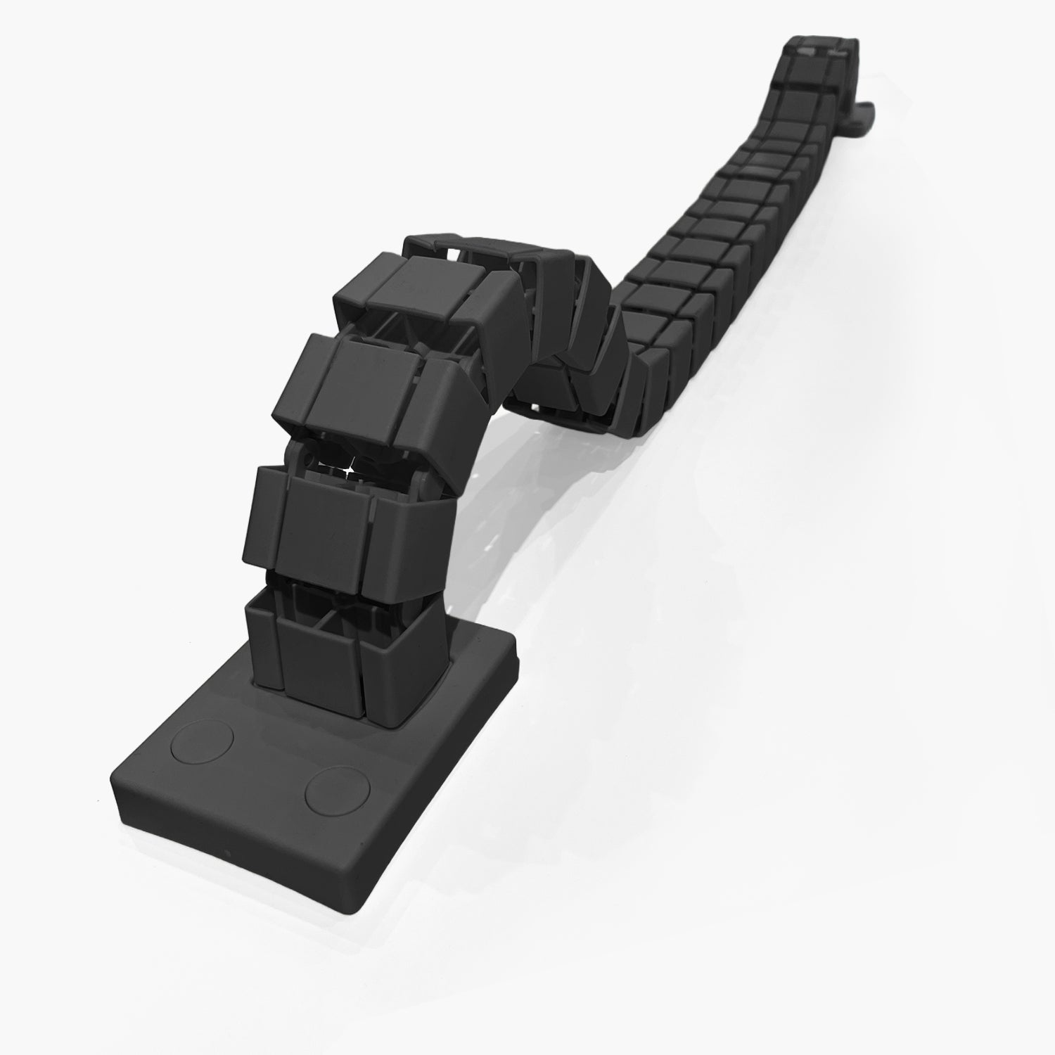 Pasacables Vertebra 80 Negro