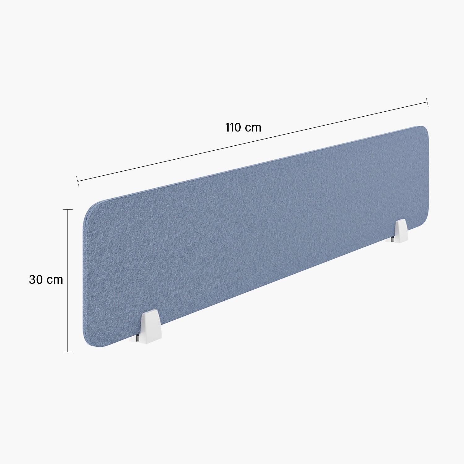 Separador para Escritorio Space Bench 140 Azul