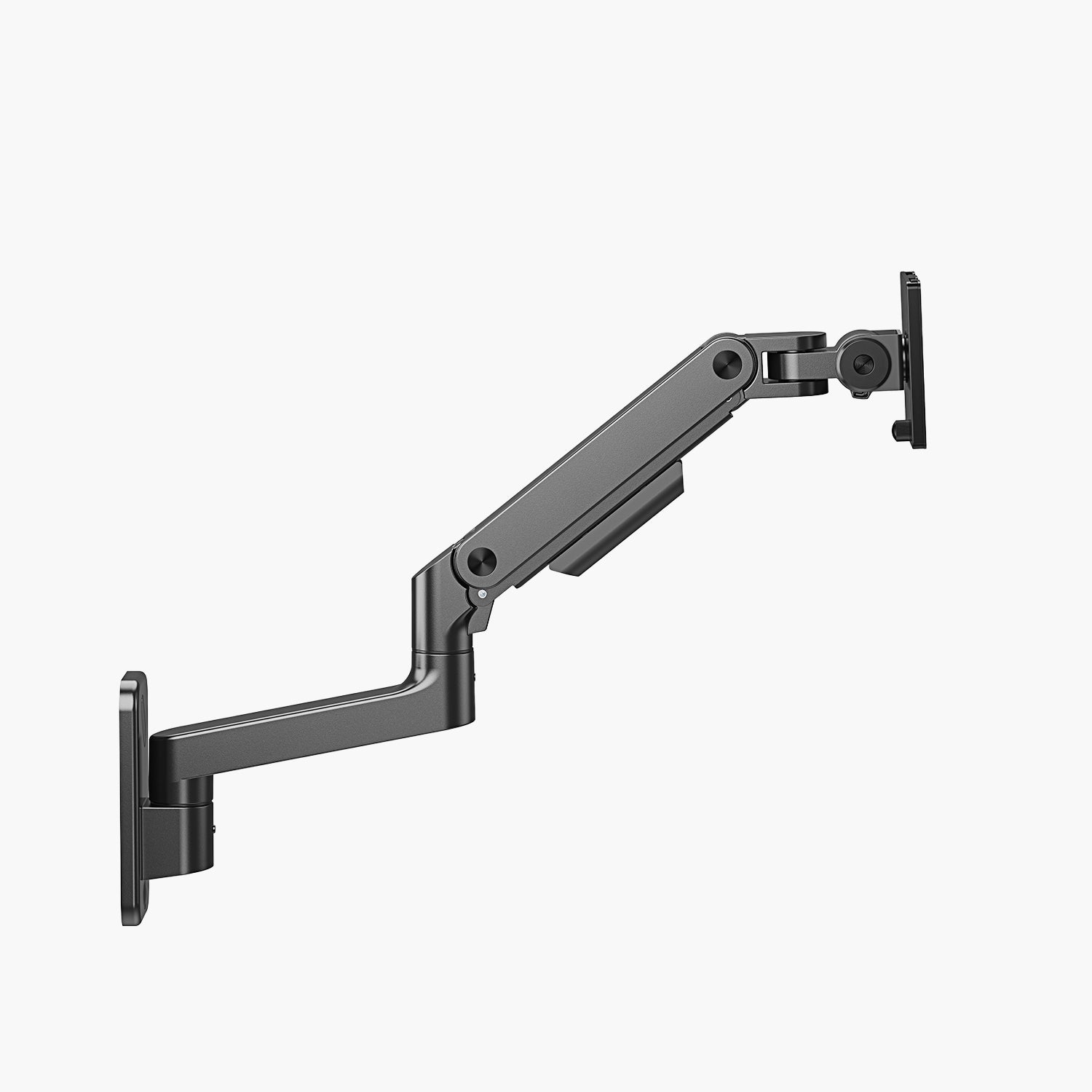 Soporte Monitor Pared Simple Negro