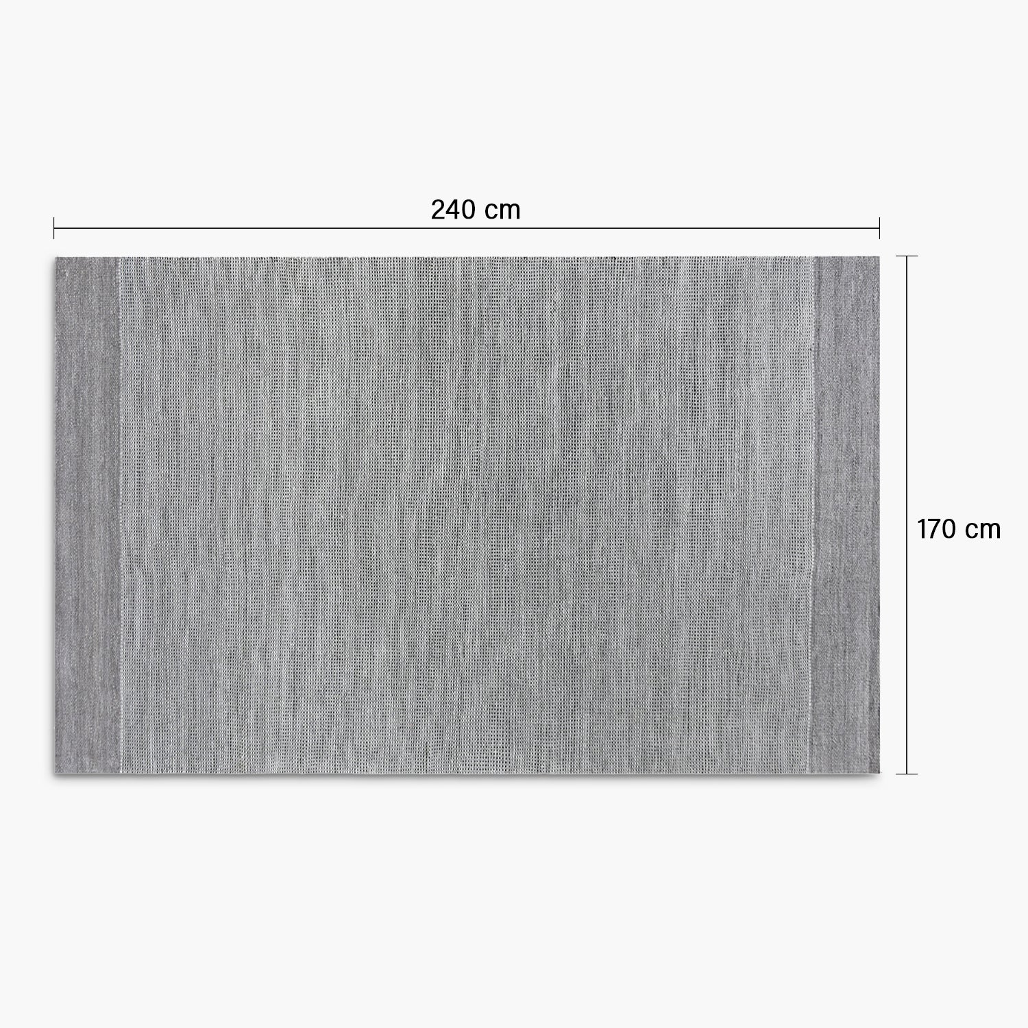 Alfombra Terraza Jeri 170x240 Gris