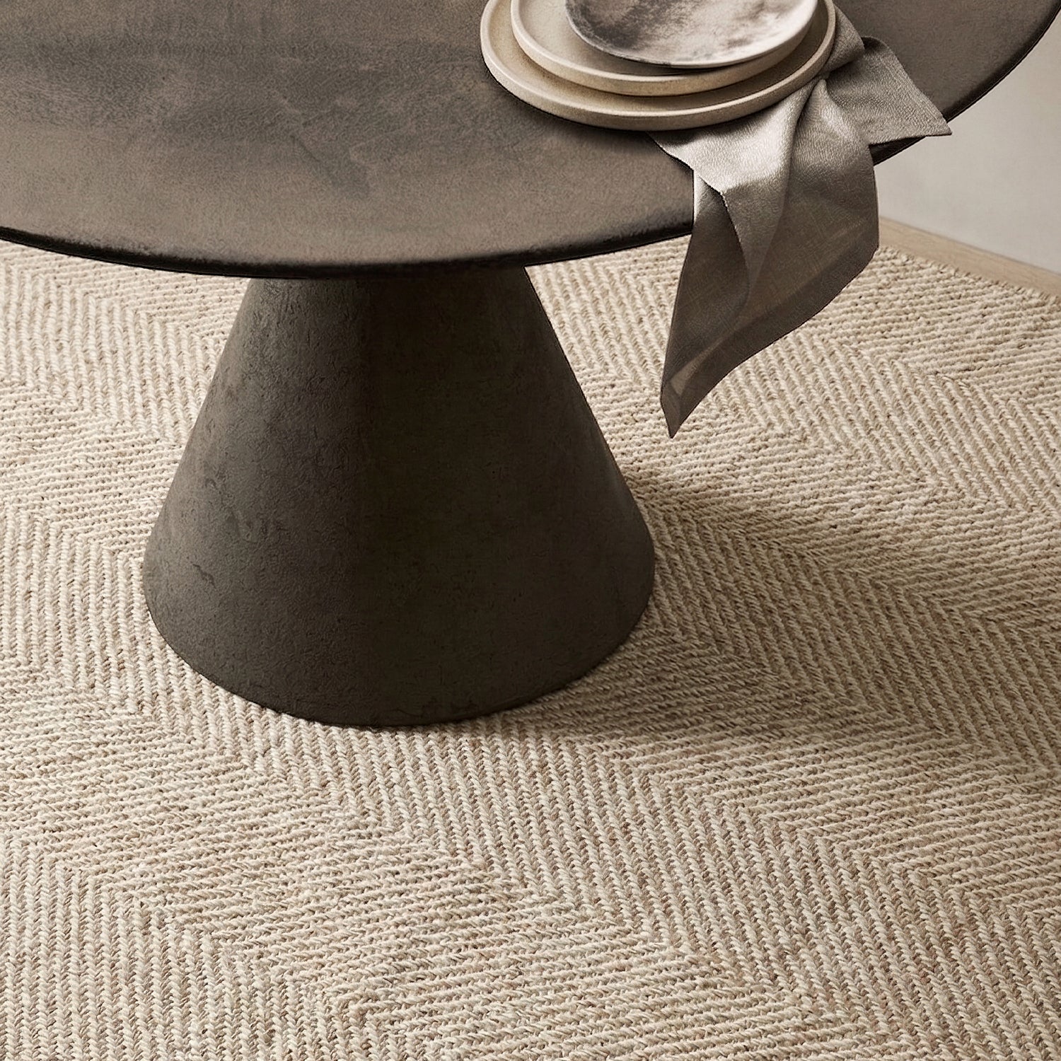 Alfombra Tibet 170x240 Natural