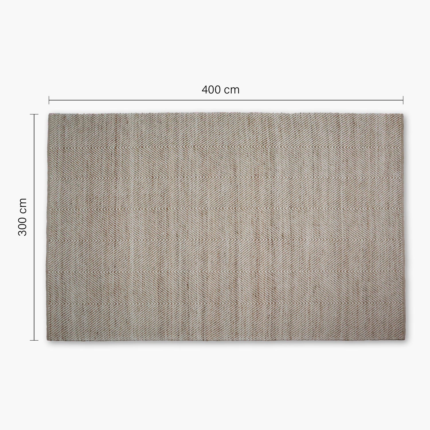 Alfombra Tibet 300x400 Natural - Form Design