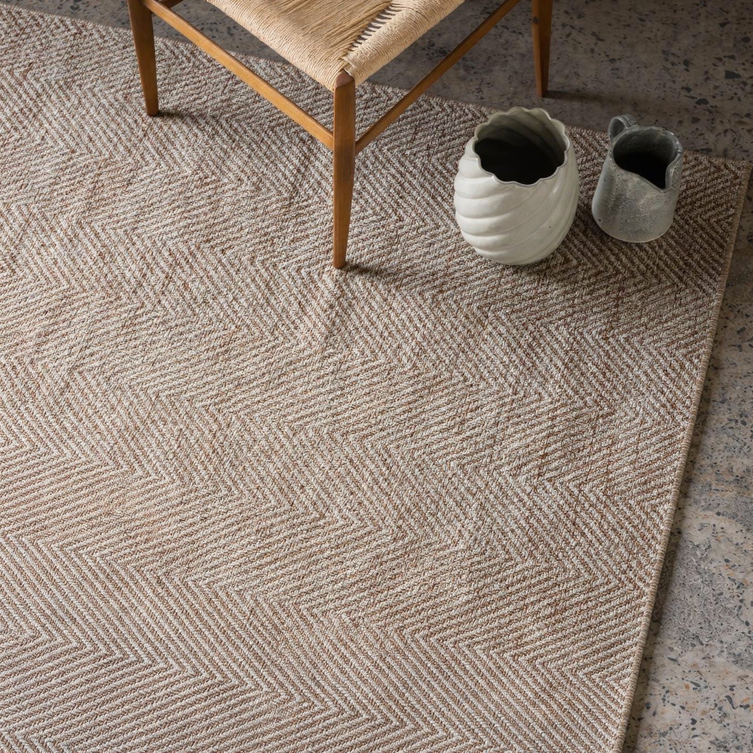 Alfombra Tibet 300x400 Natural