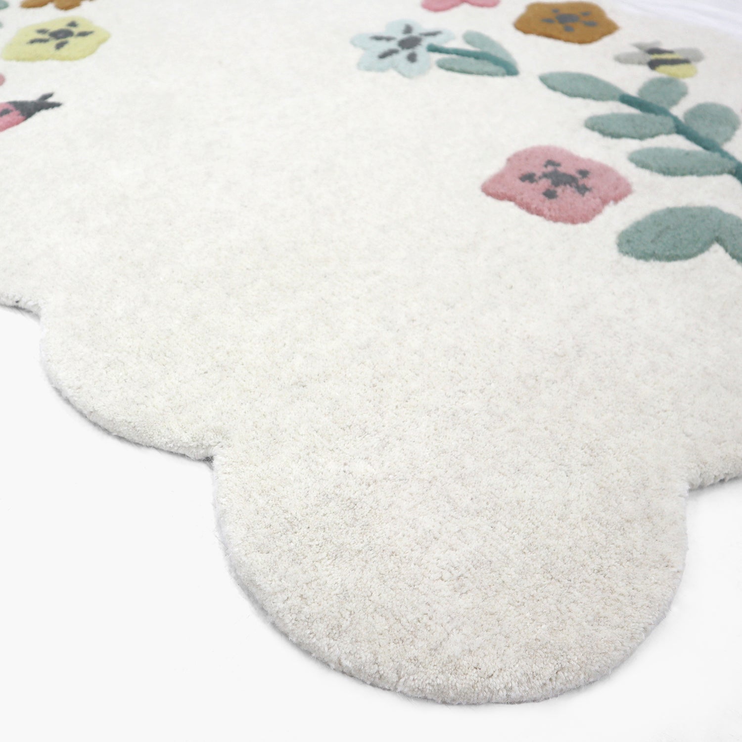 Alfombra Flores 90x130