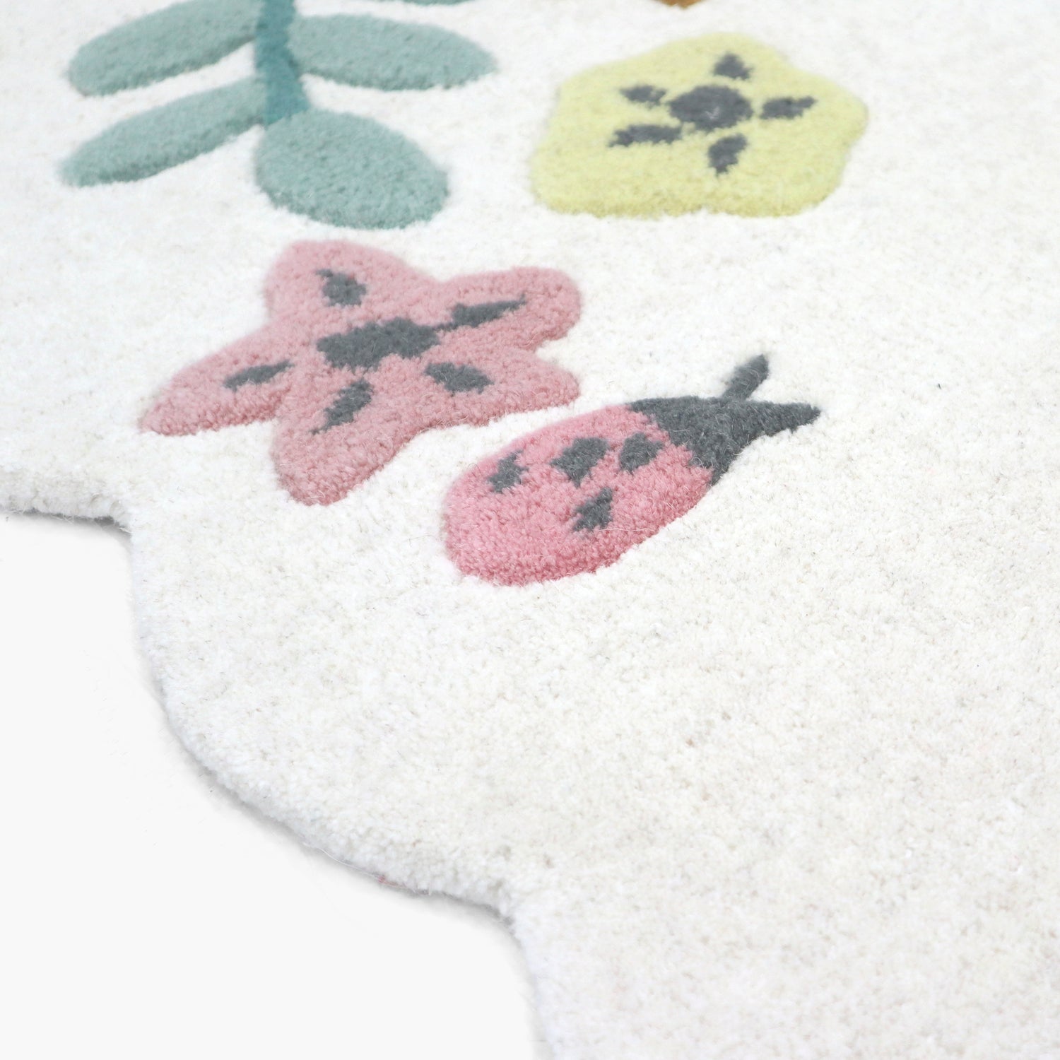 Alfombra Flores 90x130