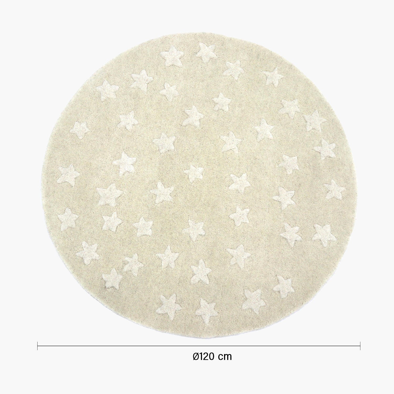 Alfombra Estrellas Diam 120