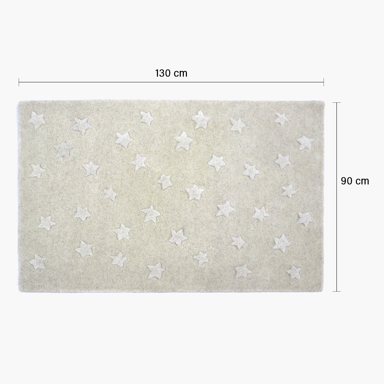 Alfombra Estrellas 90x130
