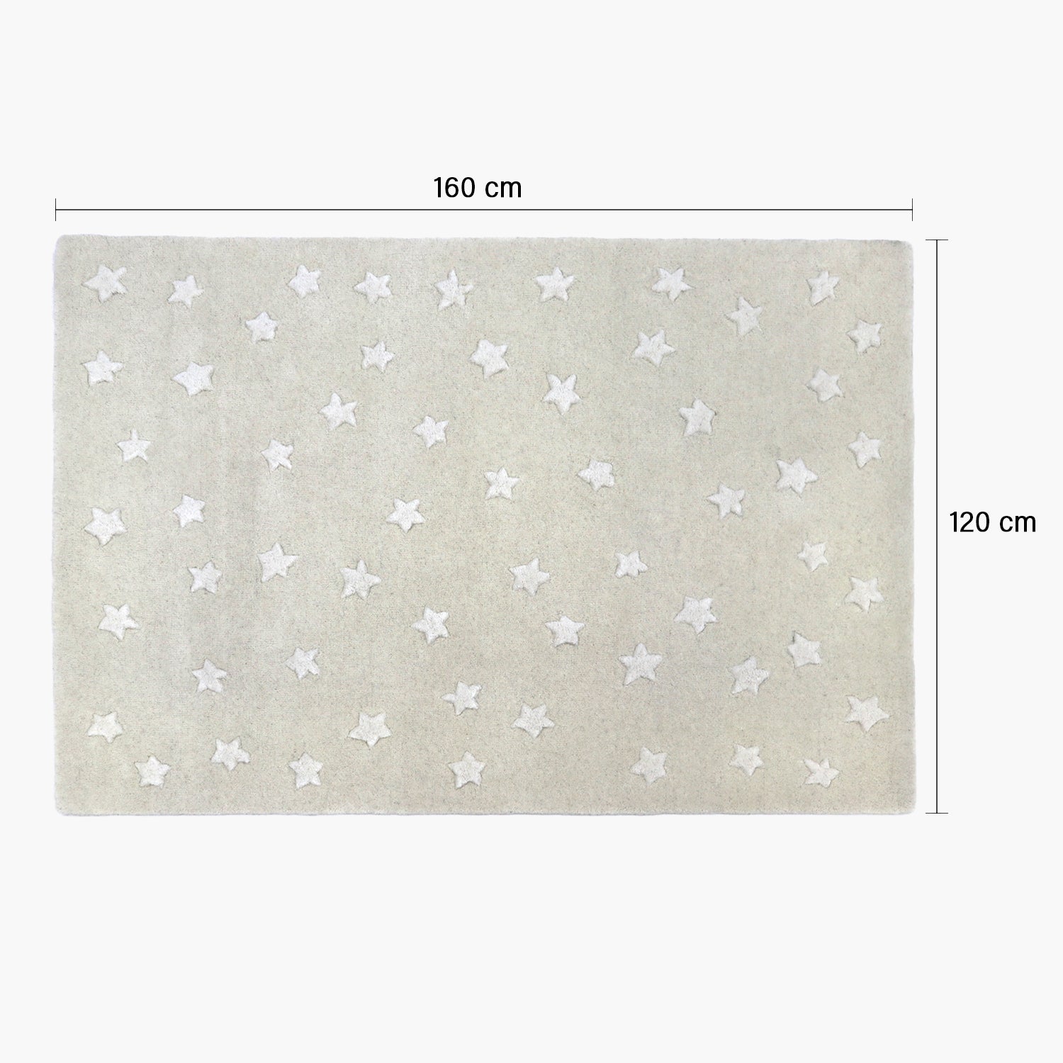 Alfombra Estrellas 120x160