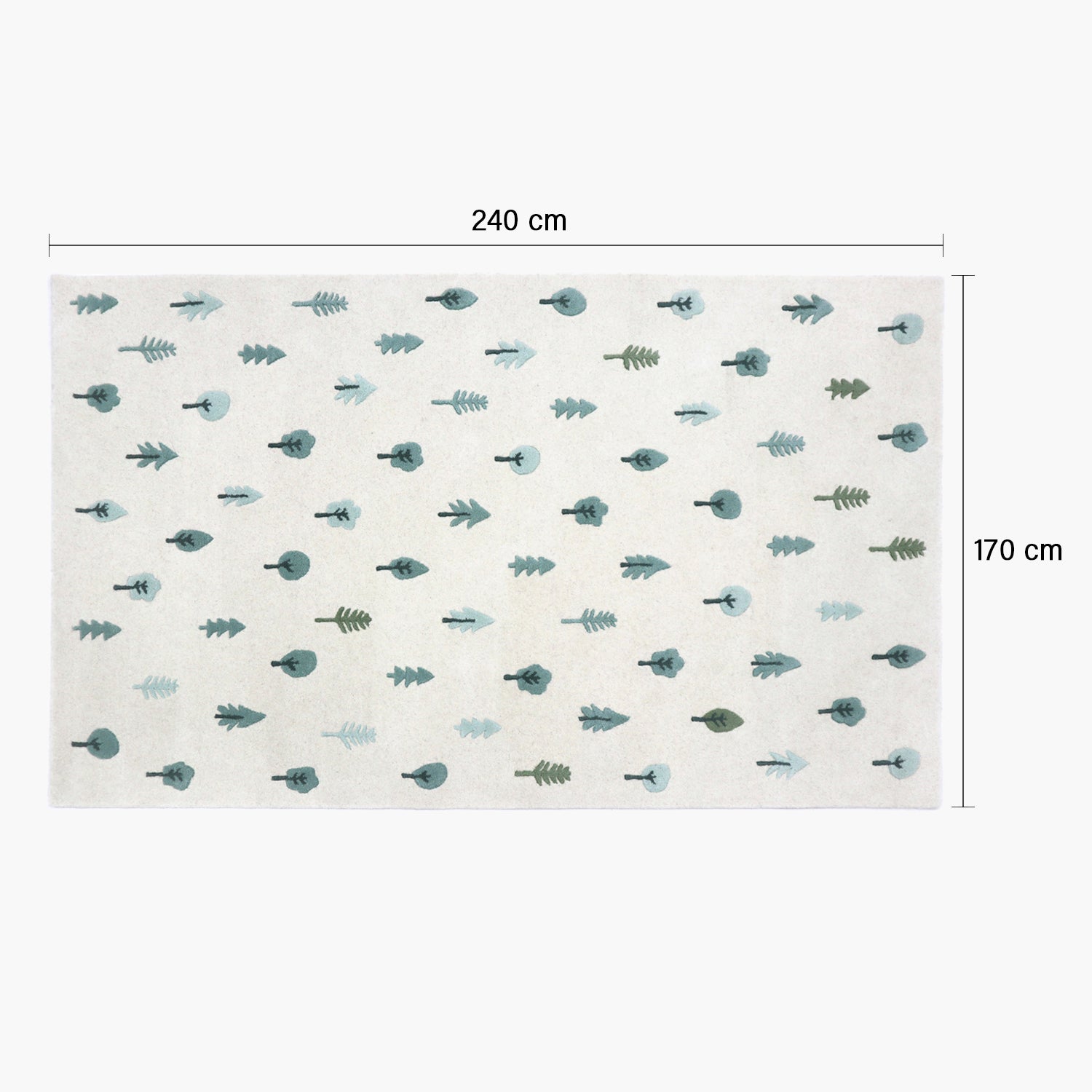 Alfombra Bosque 170x240