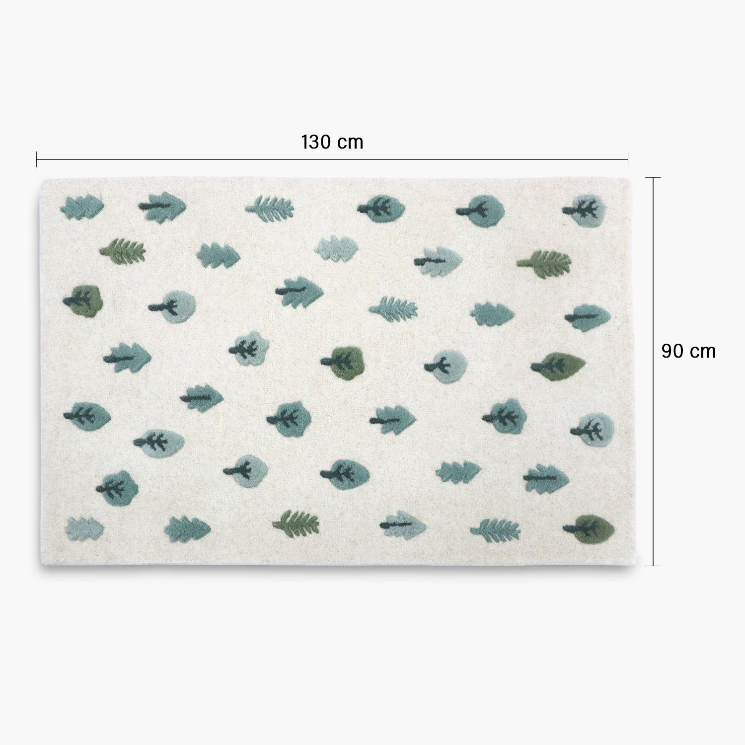 Alfombra Bosque 90x130