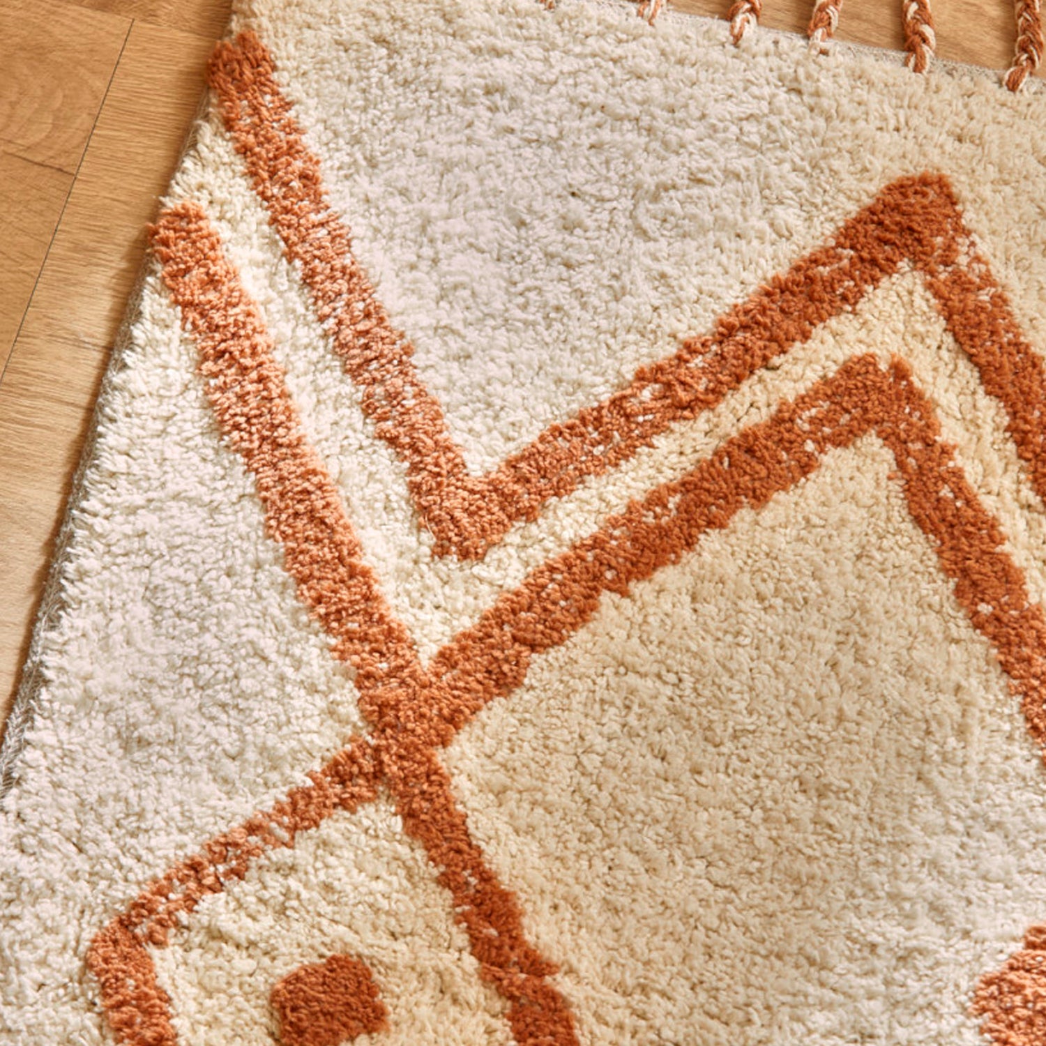 Alfombra Fauve 50x70 Tierra