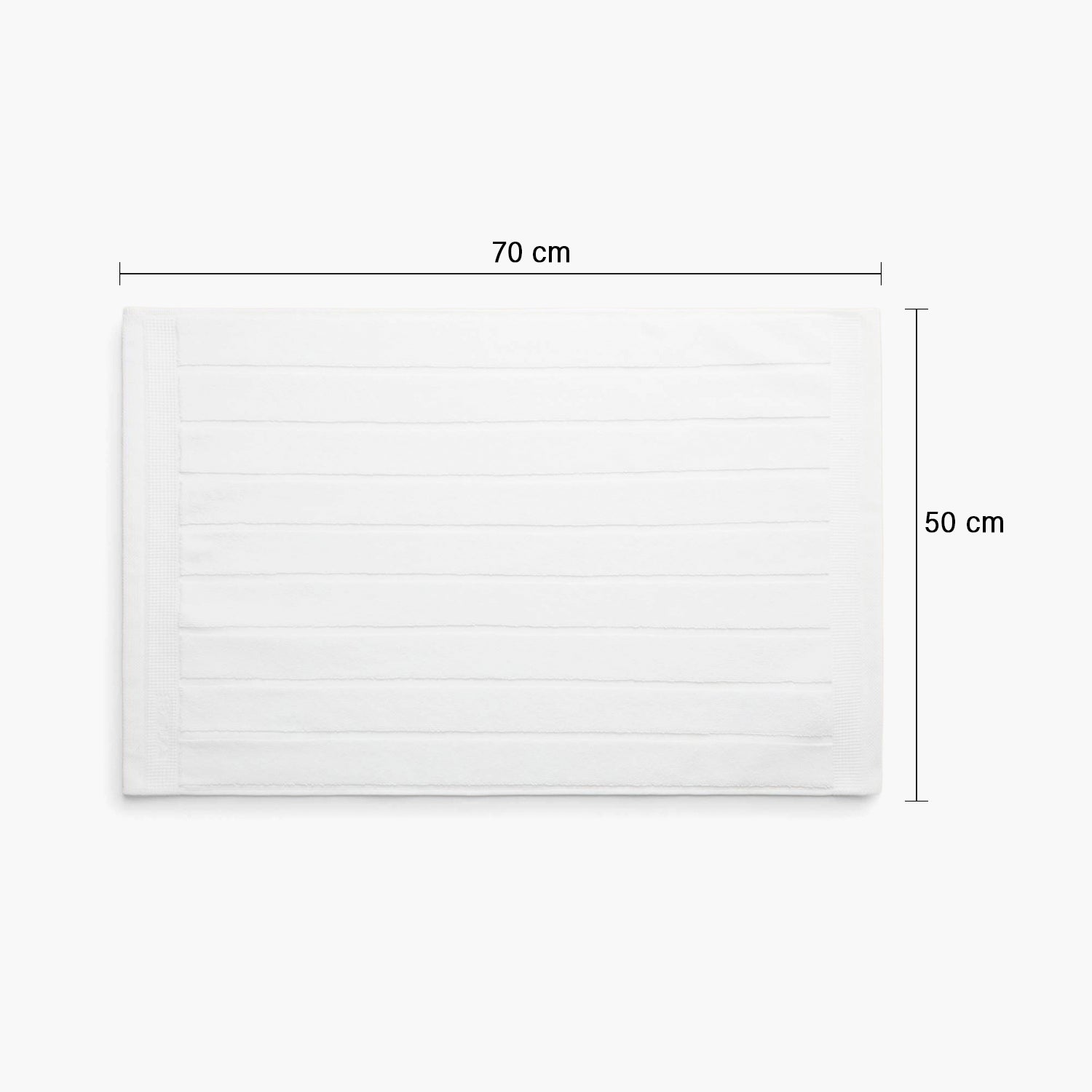 Piso de Baño Nilo 50x70 Blanco