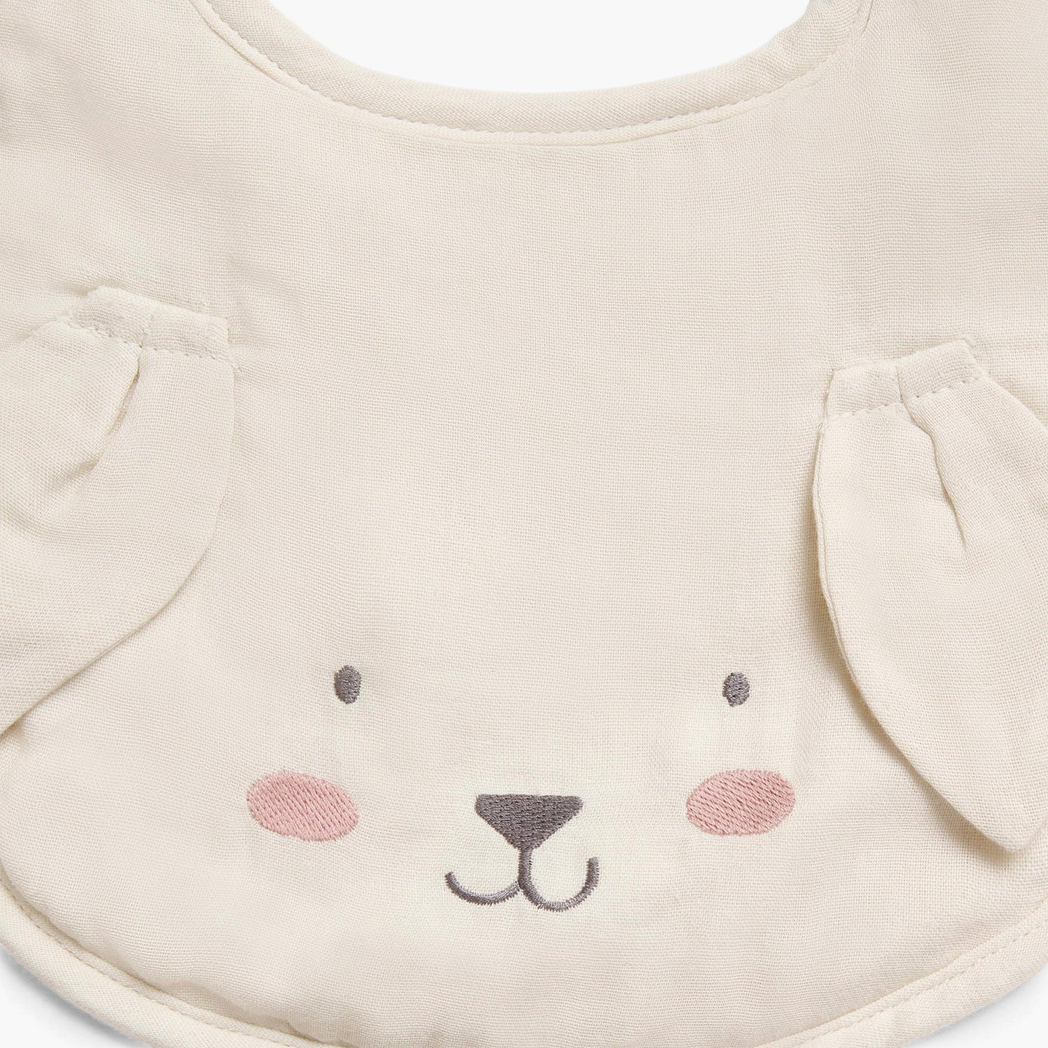 Babero Algodón Caru Crudo