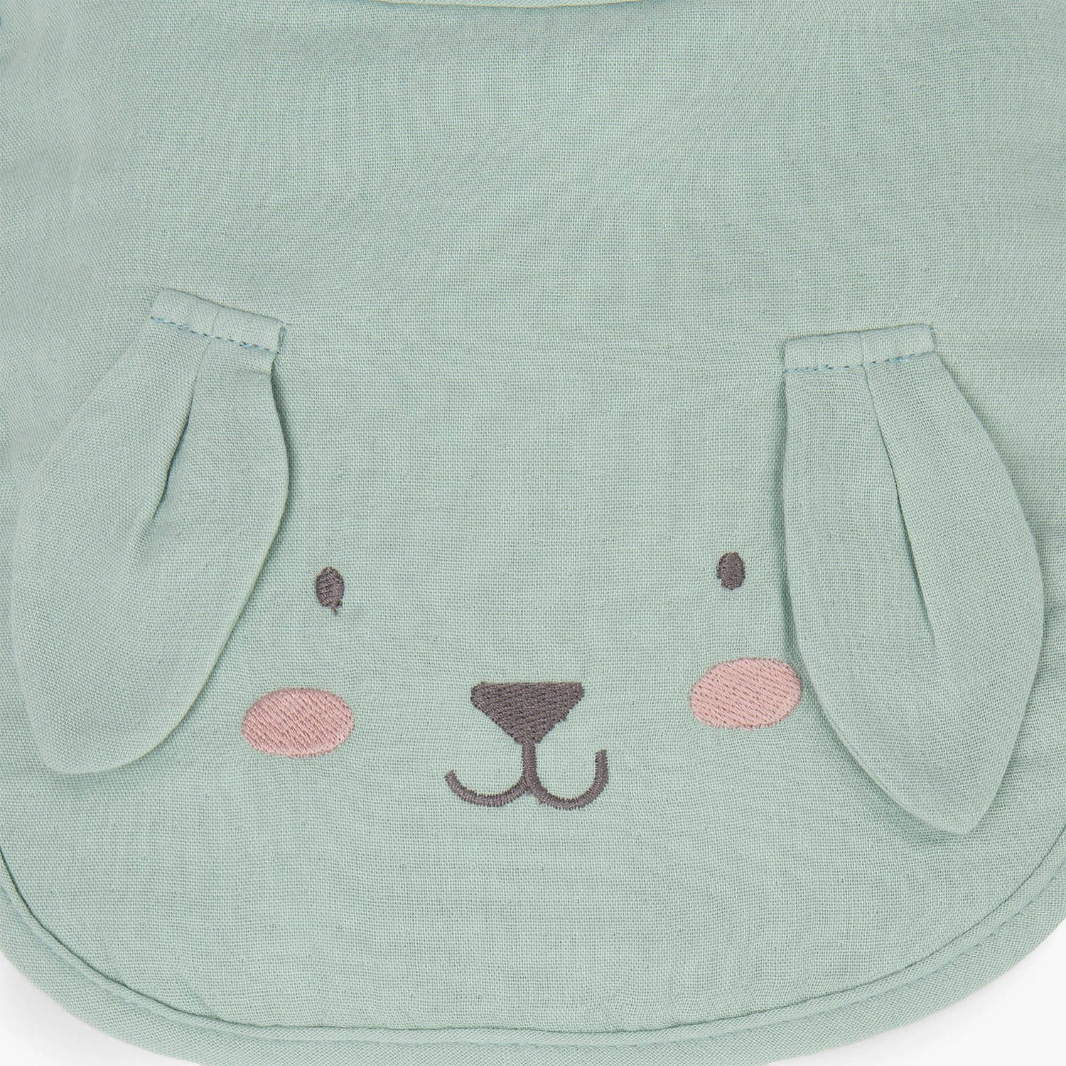 Babero Algodón Caru Verde Claro