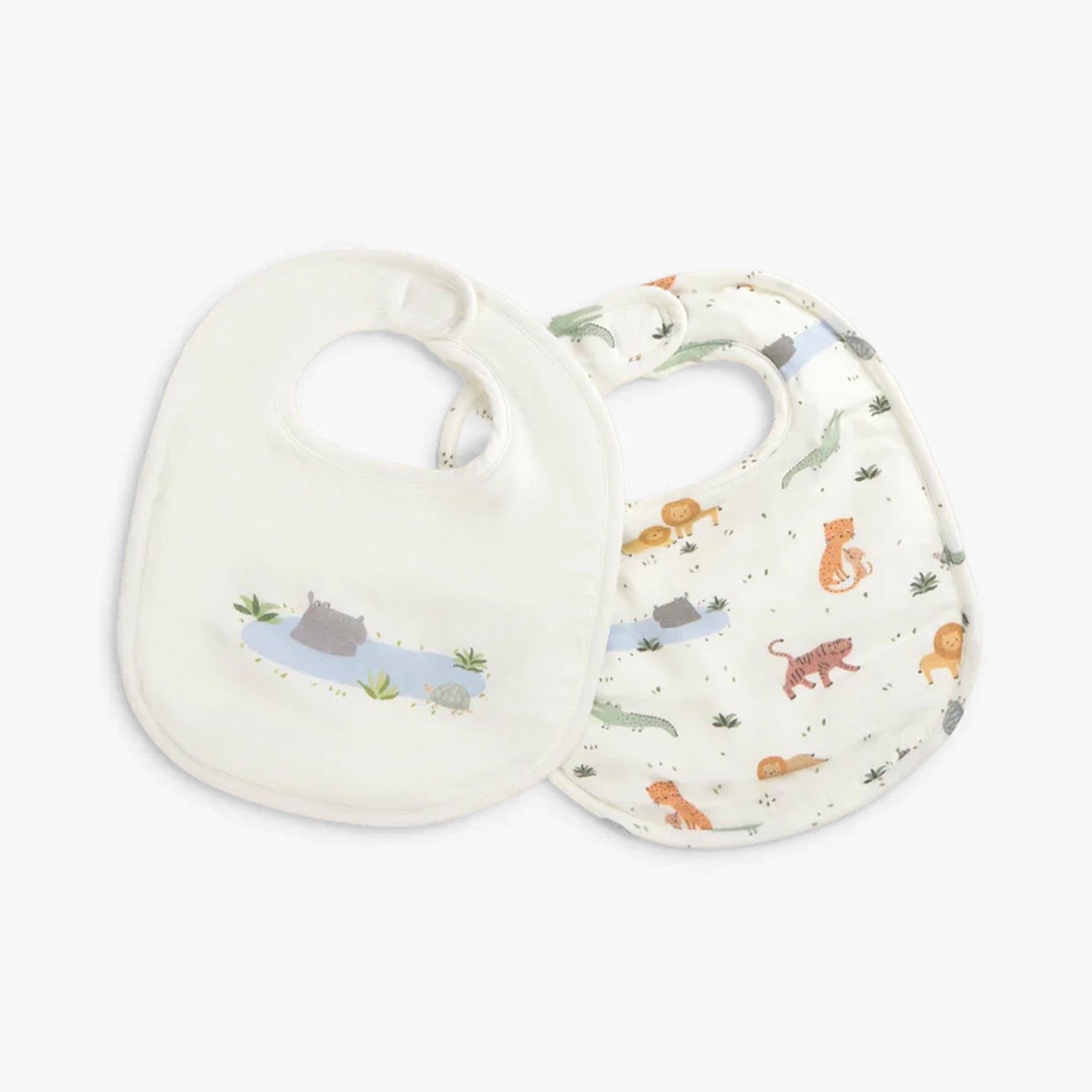 Babero Algodón Juno Blanco