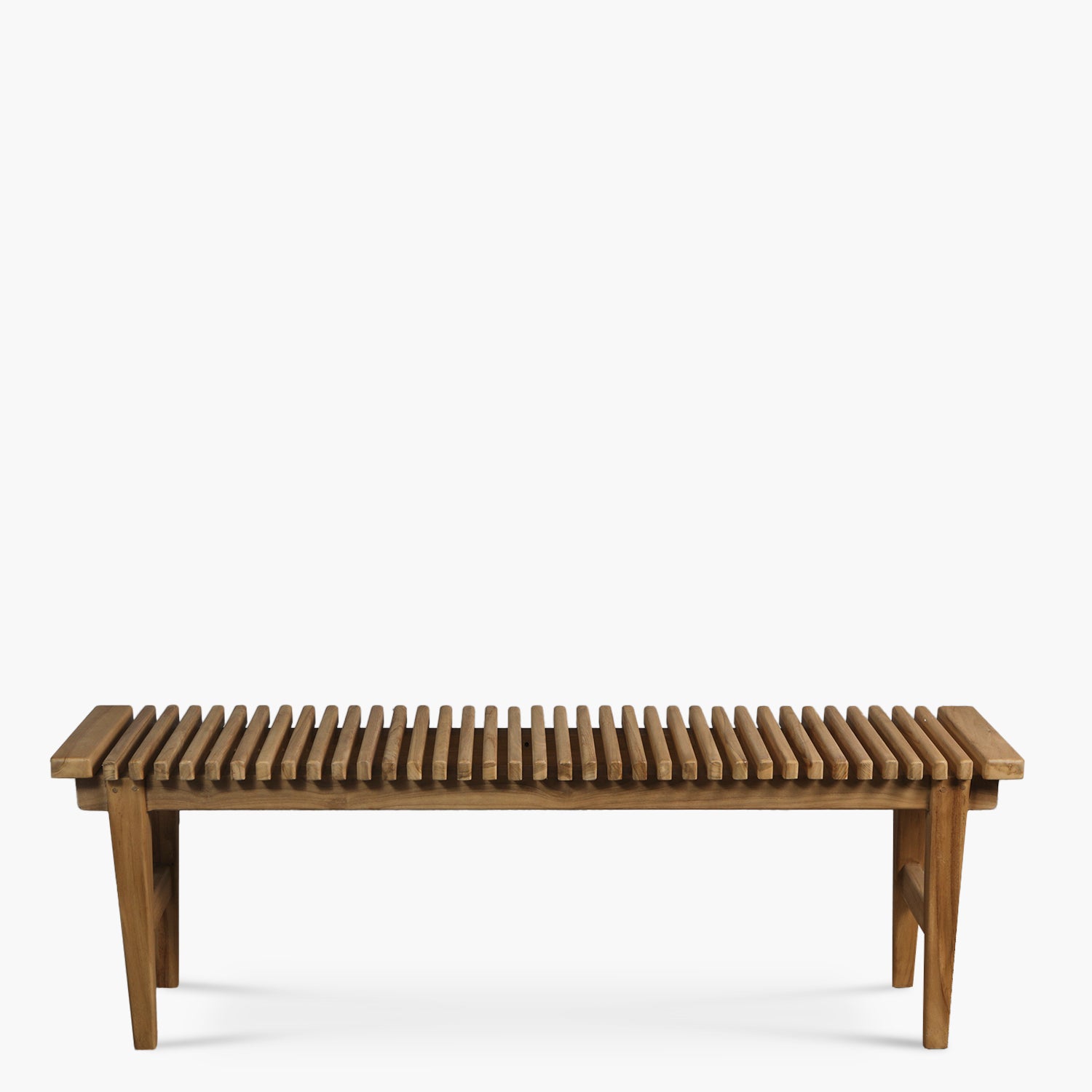 Banqueta Diseño Madera Teca Natural