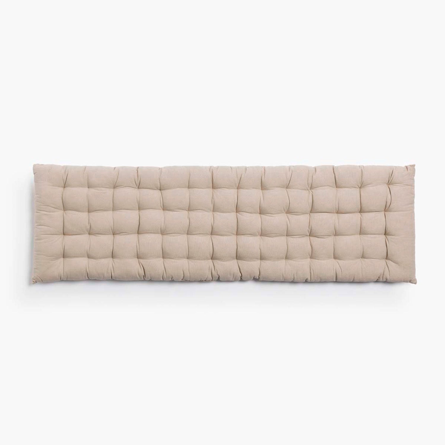 Cojin Banqueta Algodon Gavema 120x40 Crudo - Form Design