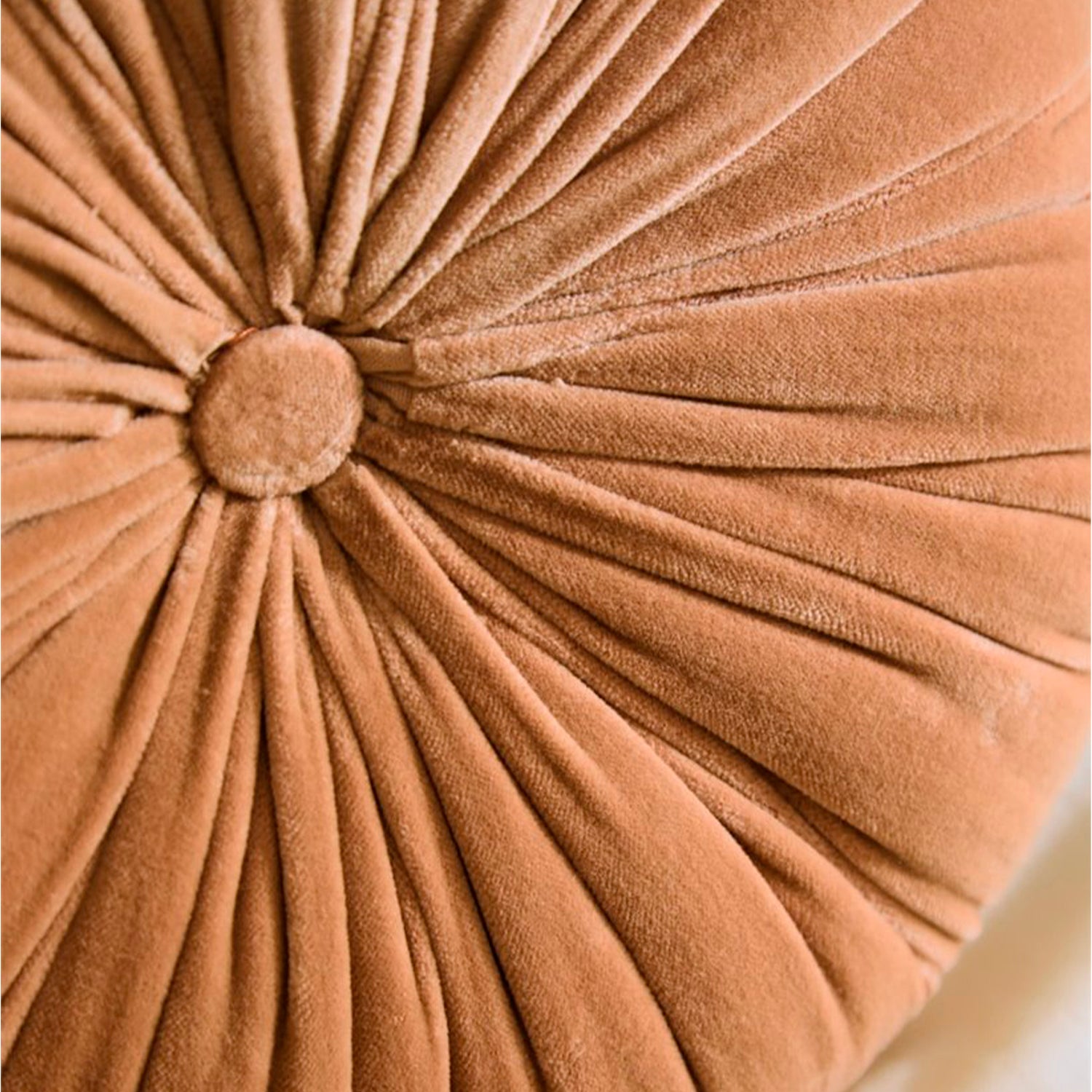 Cojín Velur 40x8 Rosa Envejecido