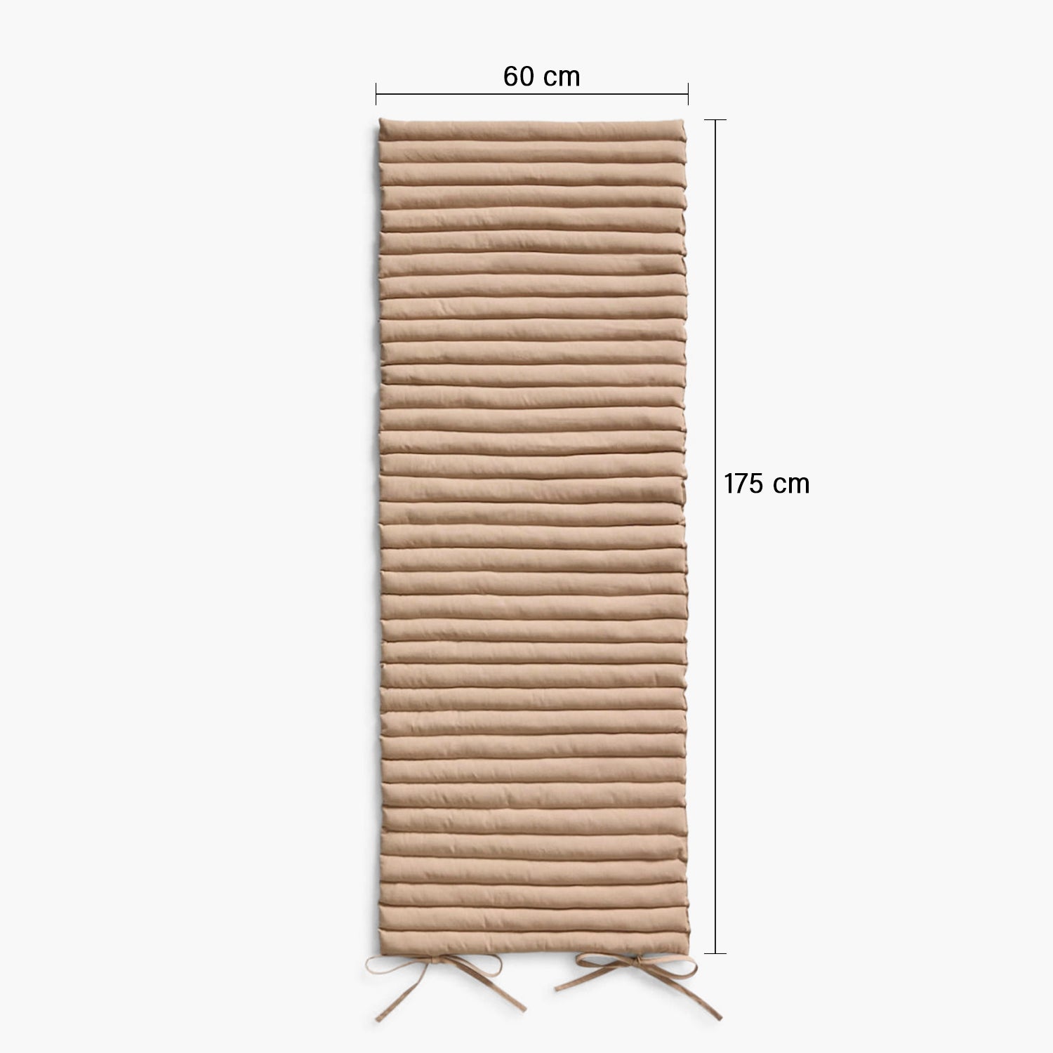 Cojín de Reposera Gavema Piedra 60x175x2