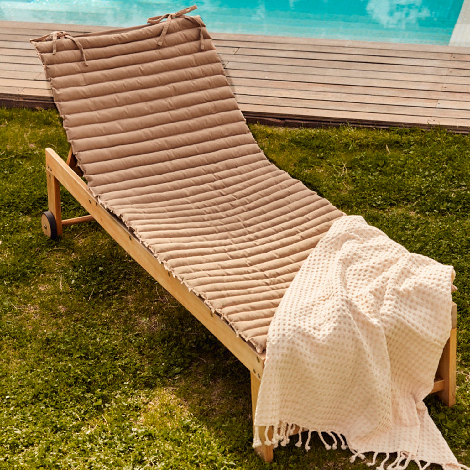 Cojín de Reposera Gavema Piedra 60x175x2