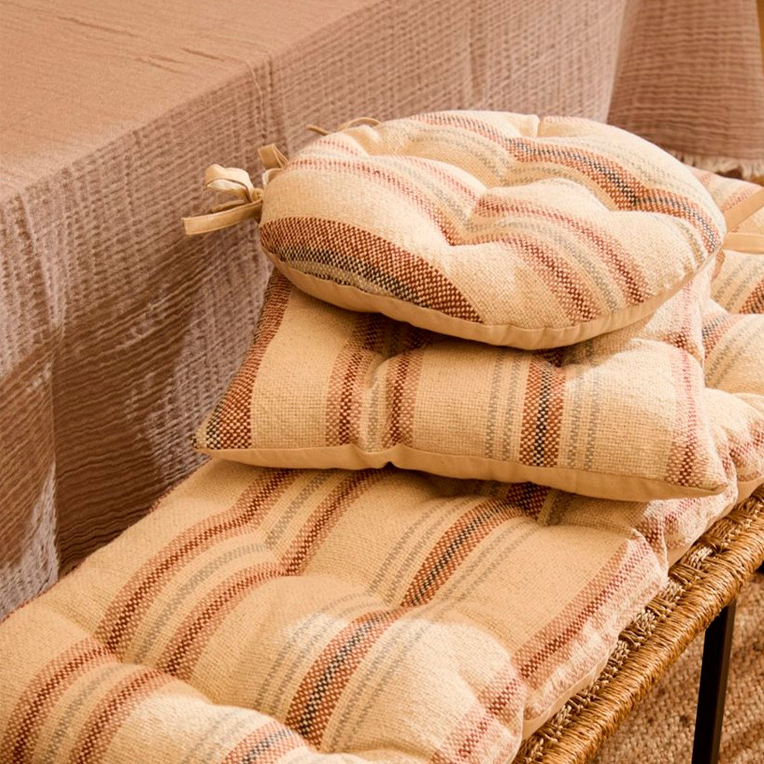 Cojín de Silla Perú Tierra 40x4