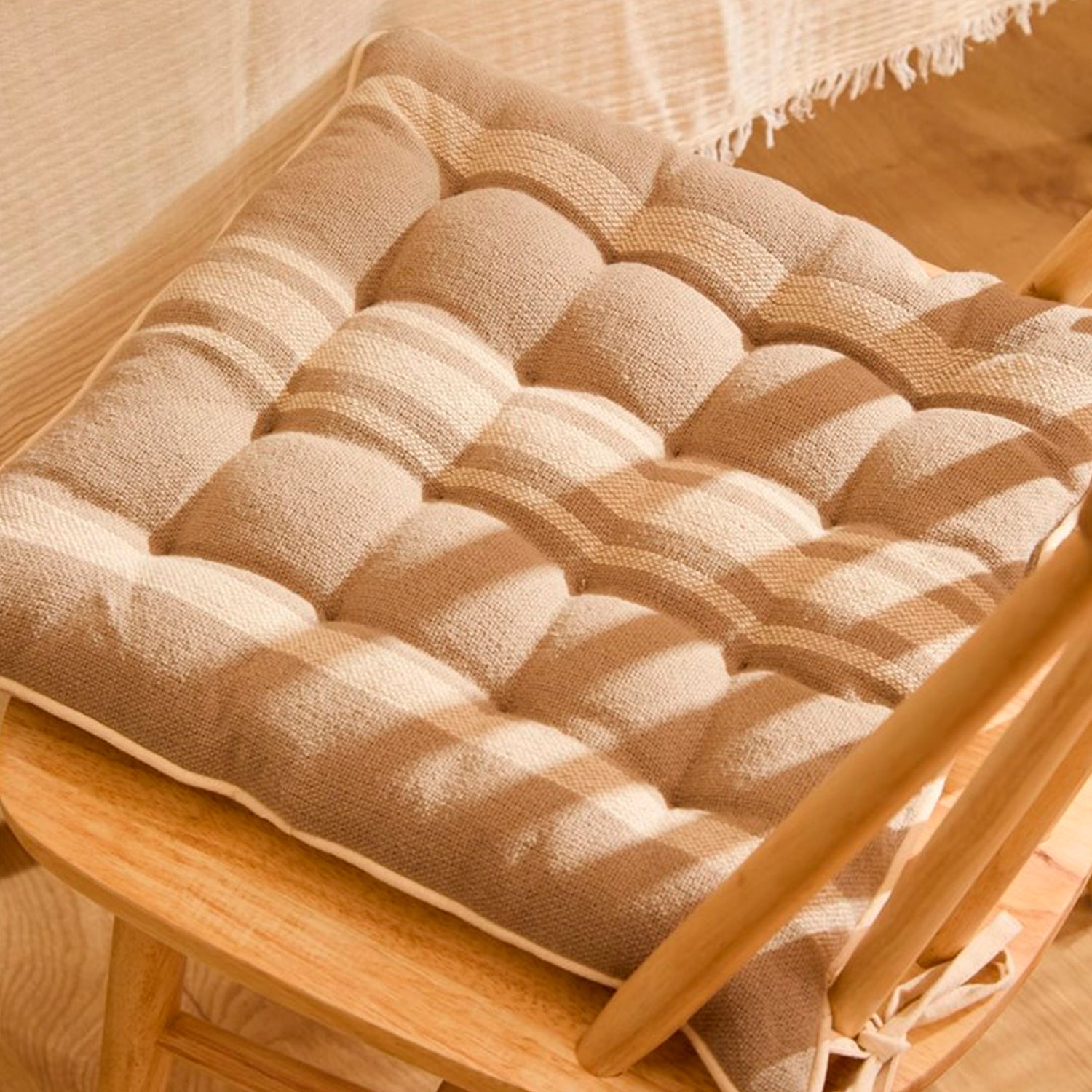 Cojín de Silla Sorento Piedra 40x40x4