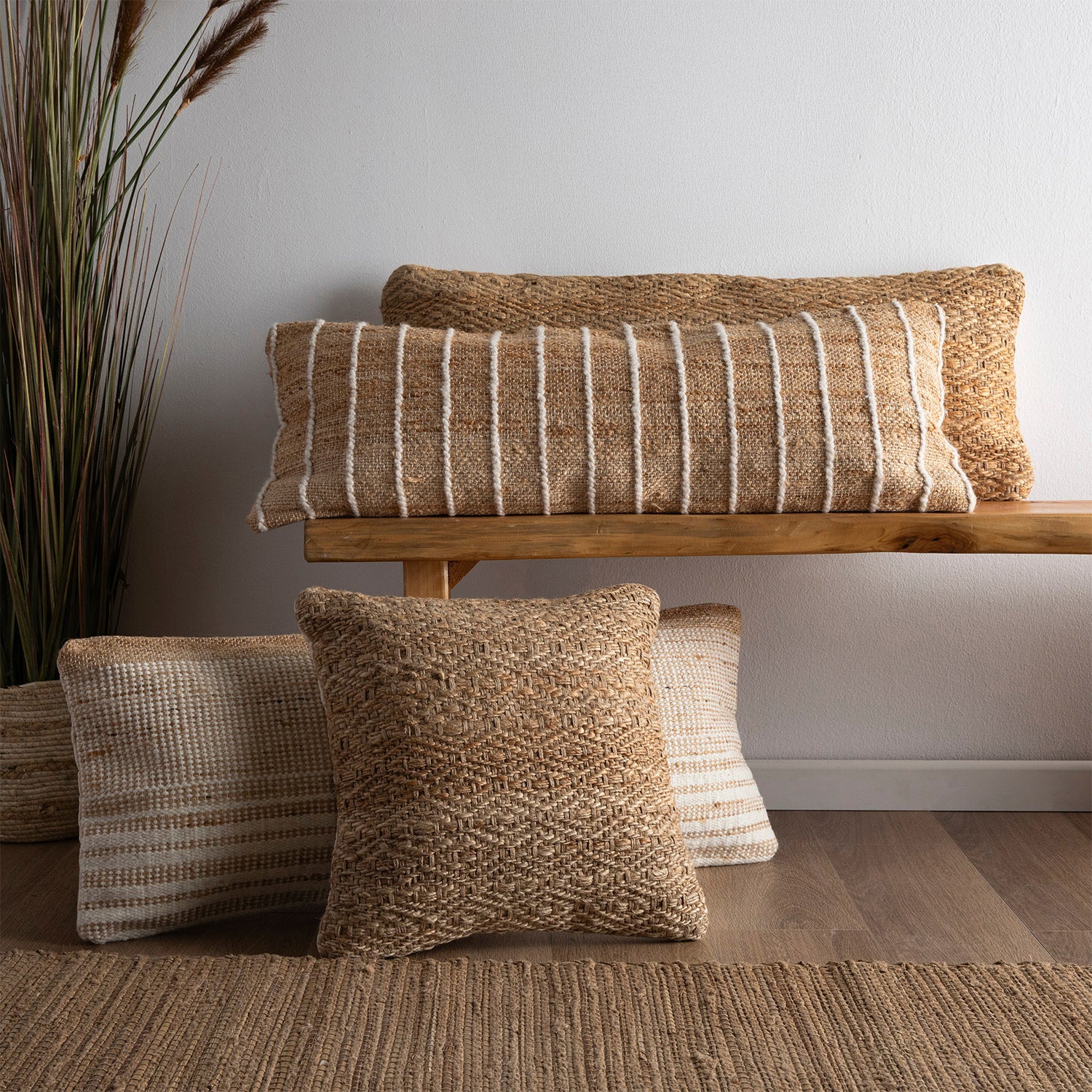 Cojin Yute/Lana Abedul 91x36