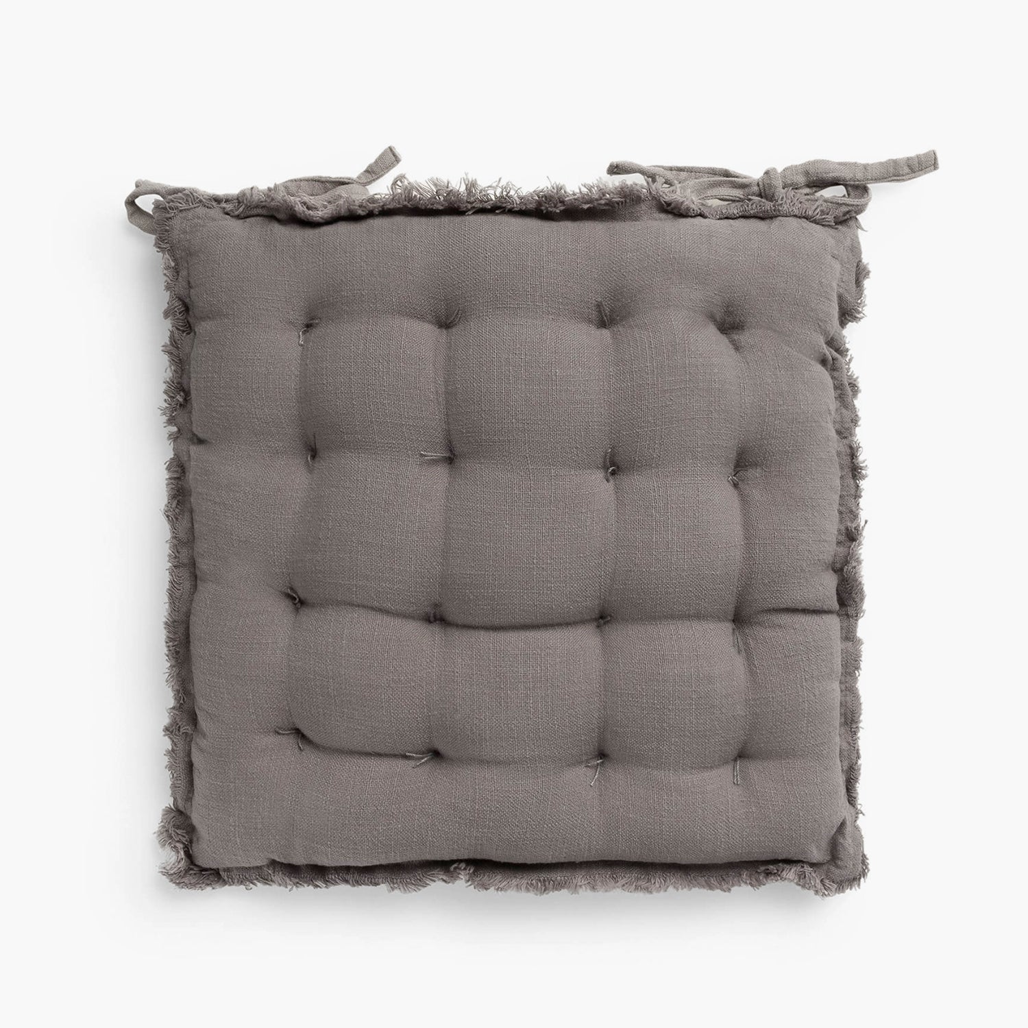 Cojín de Silla Flepad 40x43 Gris Oscuro