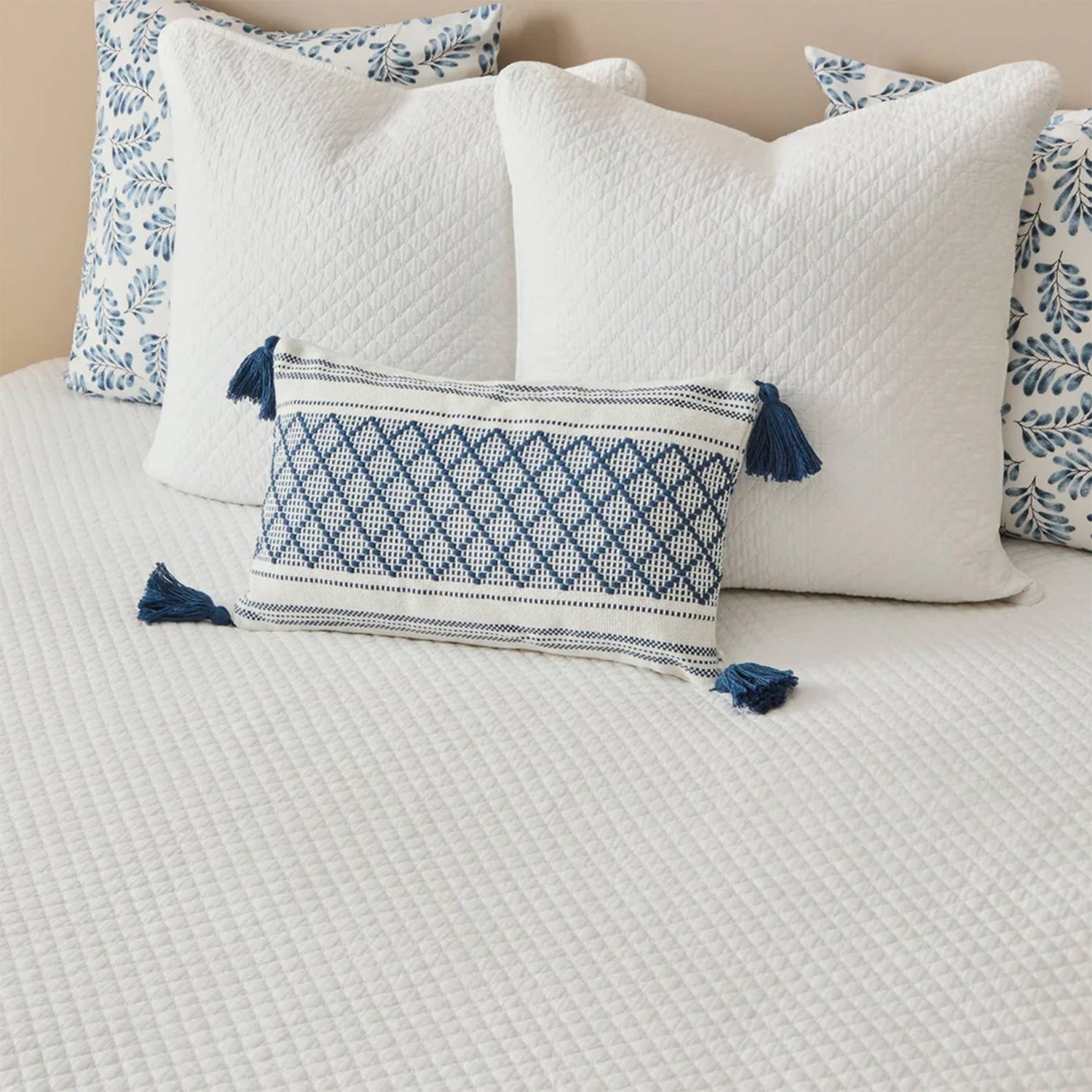 Colcha Cherancob 260x270 Blanco (Cama King)