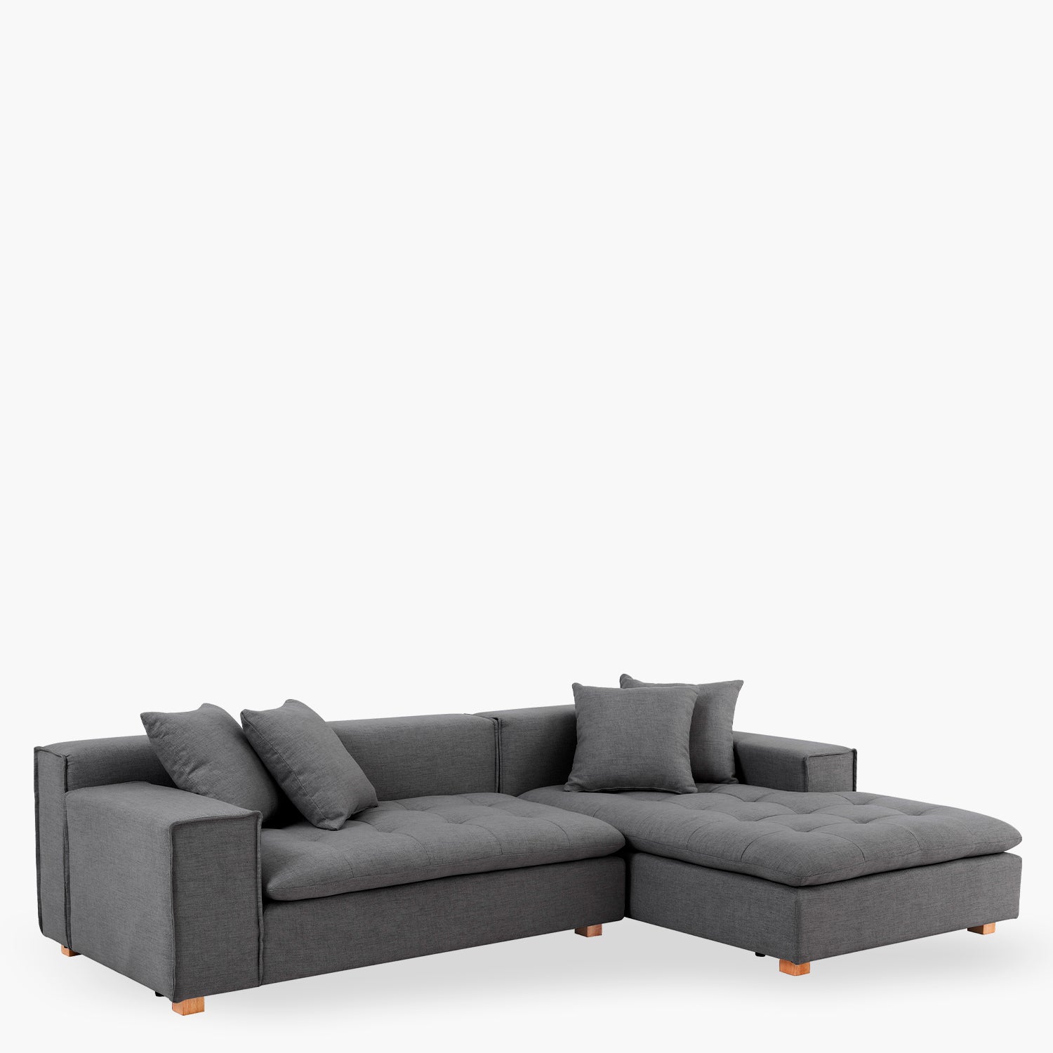 Seccional Forma gris der - Form Design