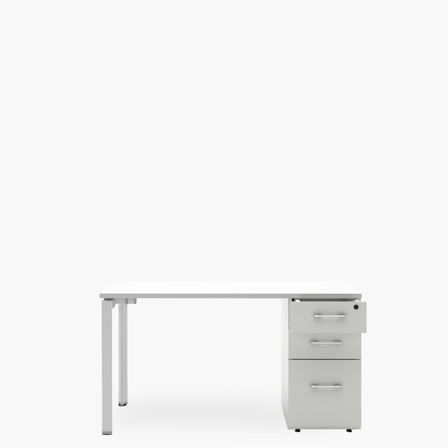 Escritorio Neo 140x60 con cajonera melamina - Form Design