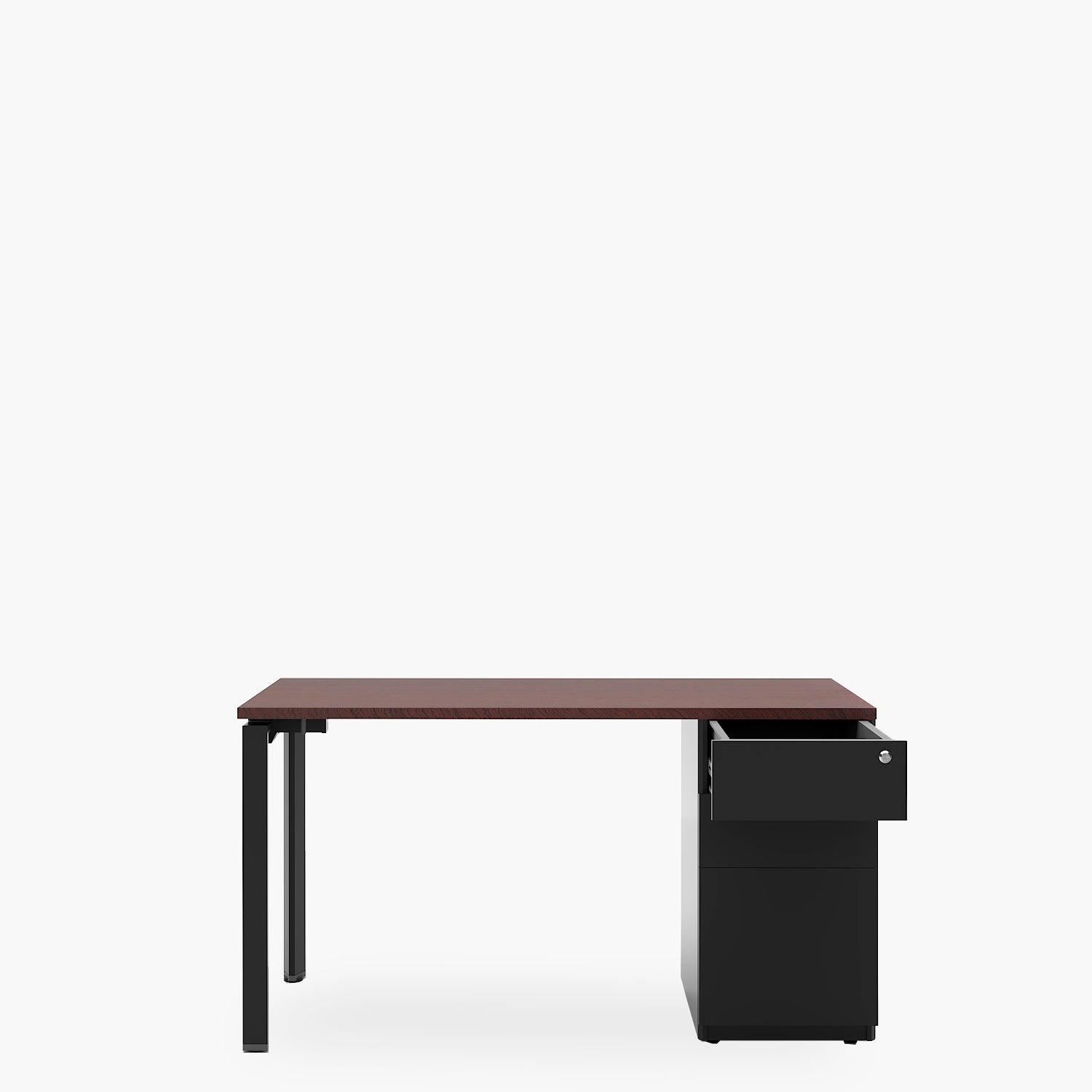 Escritorio Neo 140x60 con cajonera metálica - Form Design