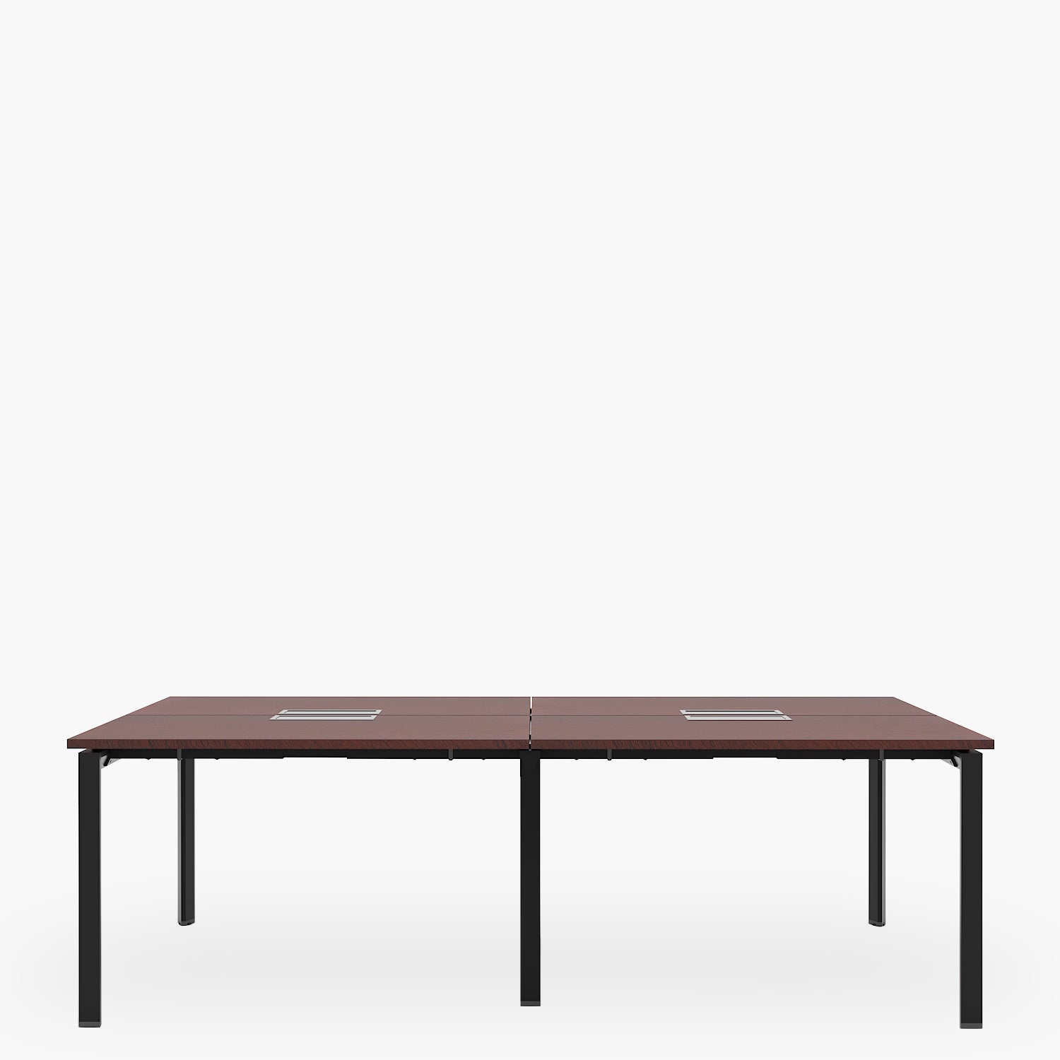 Escritorio Neo con pasacables 120 Bench 4 pers - Form Design