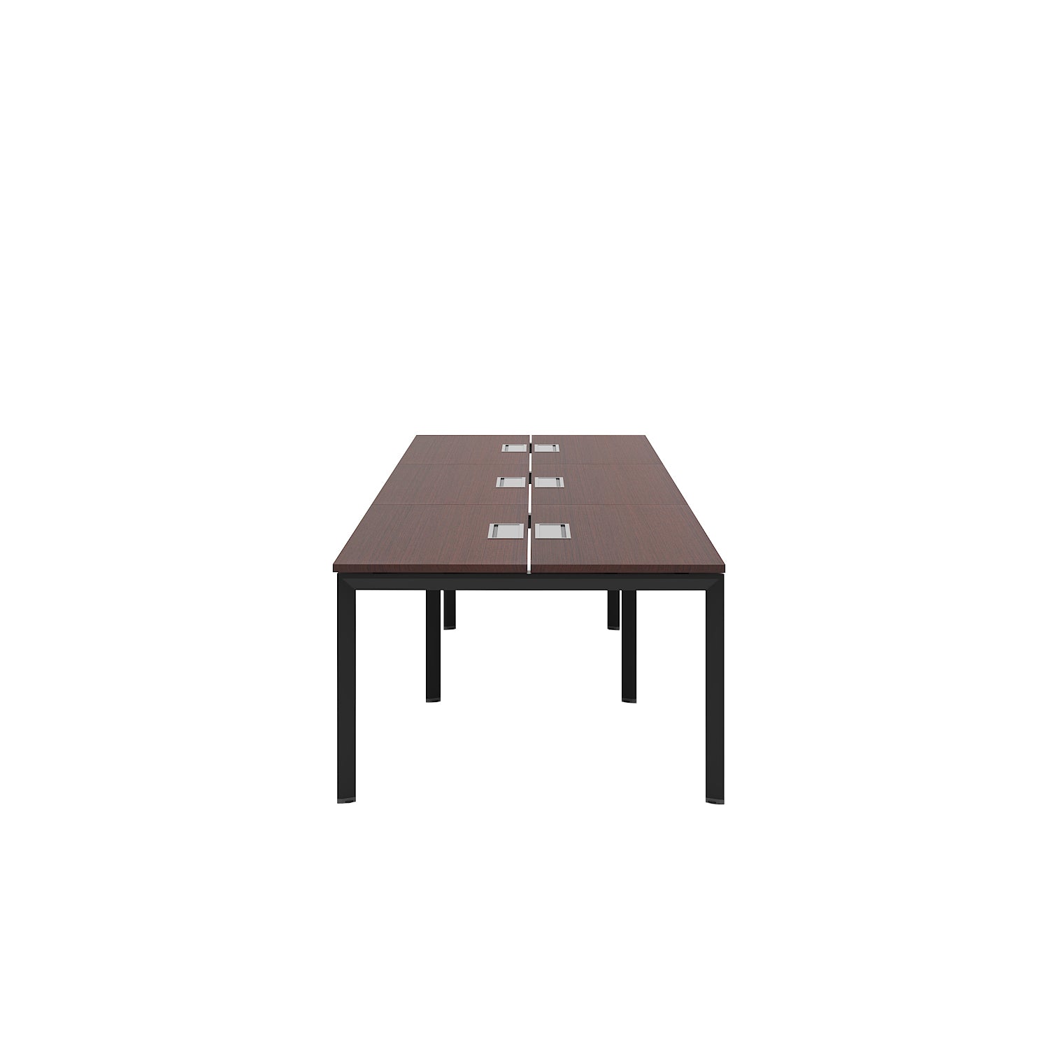 Escritorio Neo con pasacables 120 Bench 6 pers - Form Design