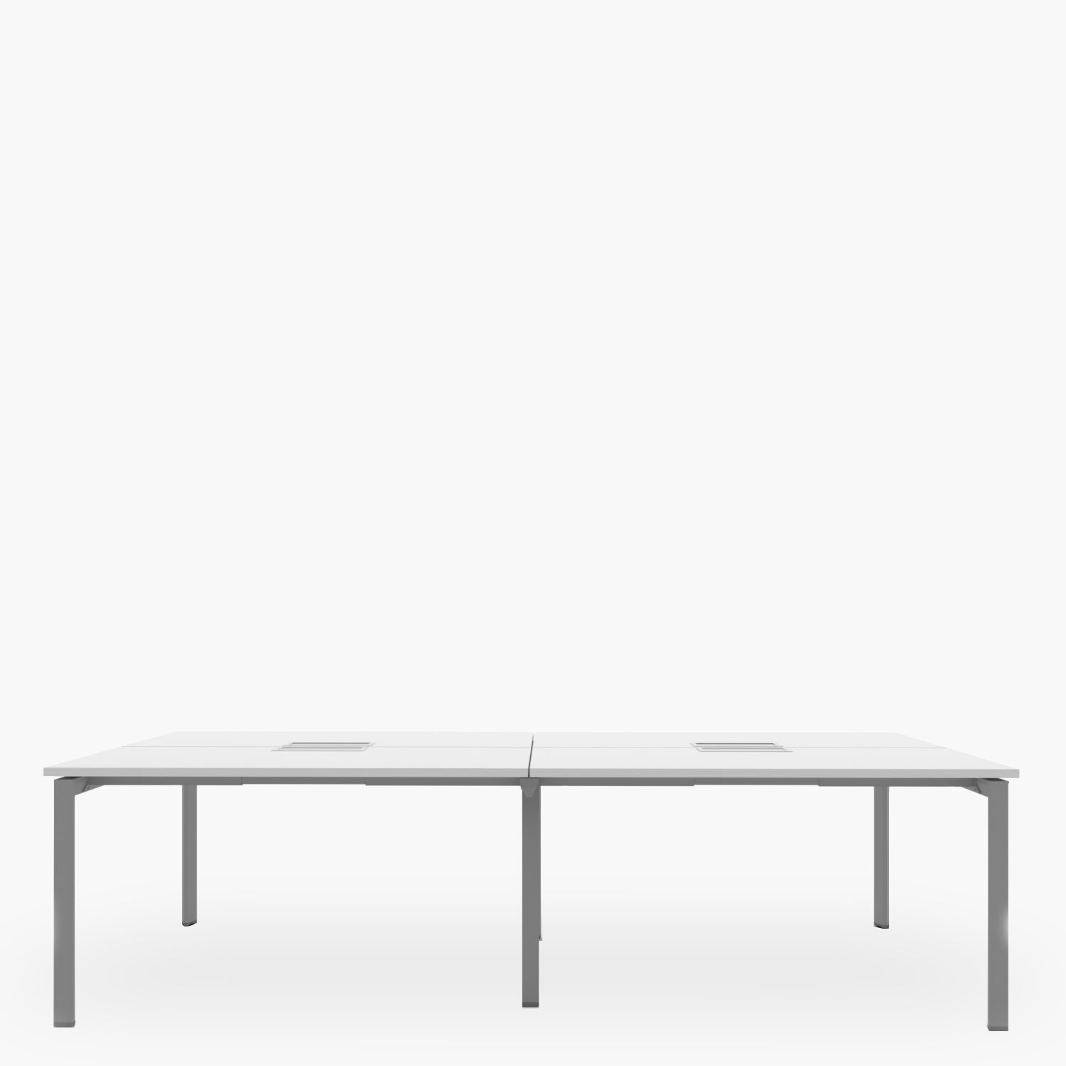 Escritorio Neo con pasacables 140 Bench 4 pers - Form Design