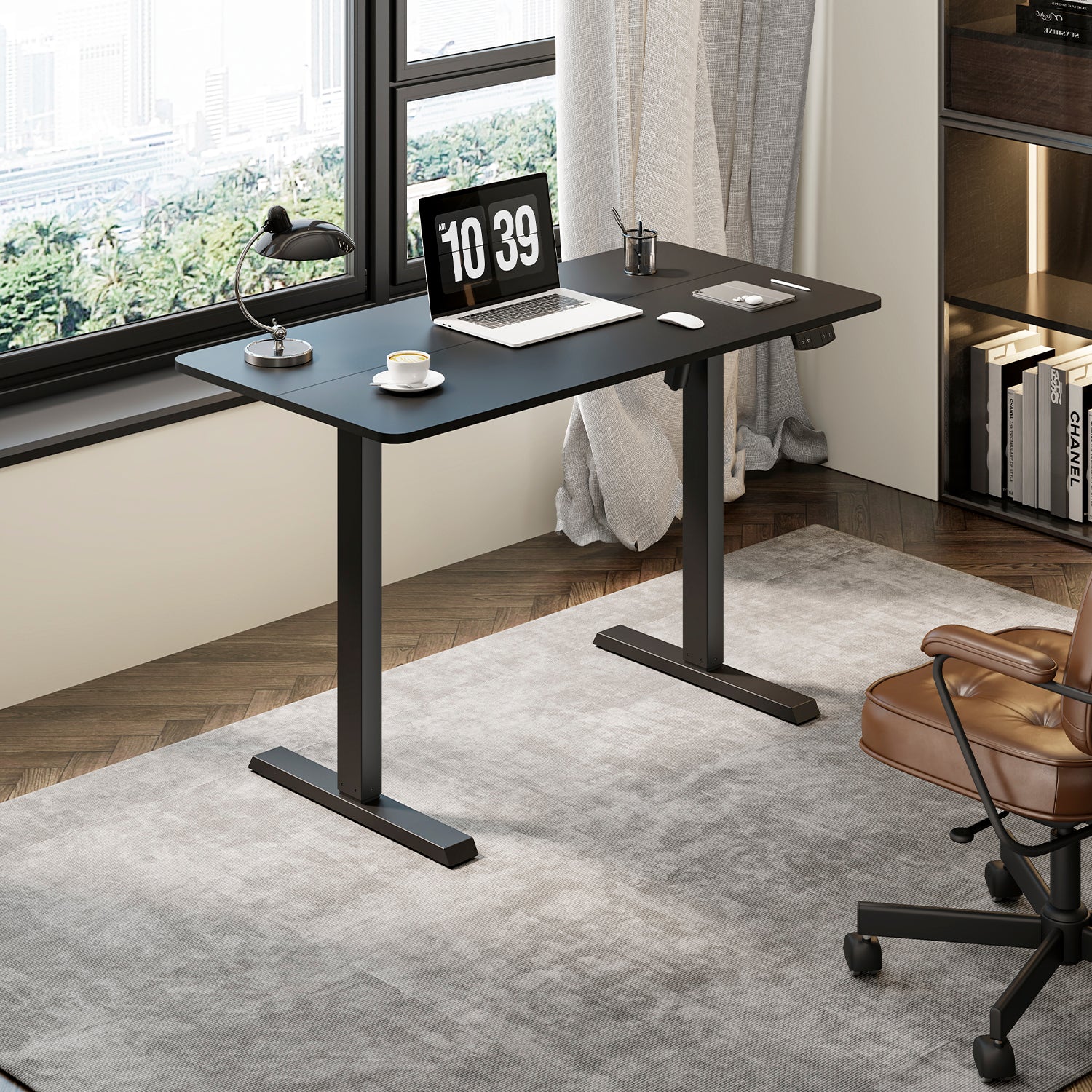 Escritorio Home Office Orión Eléctrico Pro Negro 120x60