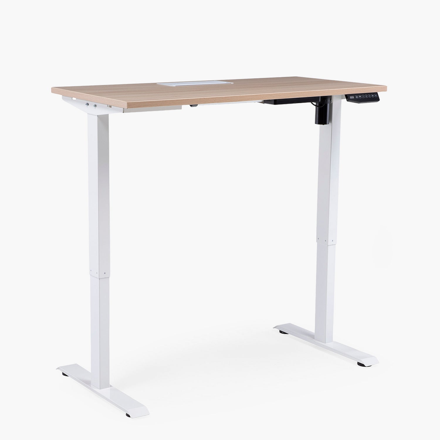 Escritorio Cosmo Eléctrico con Pasacables 120x60