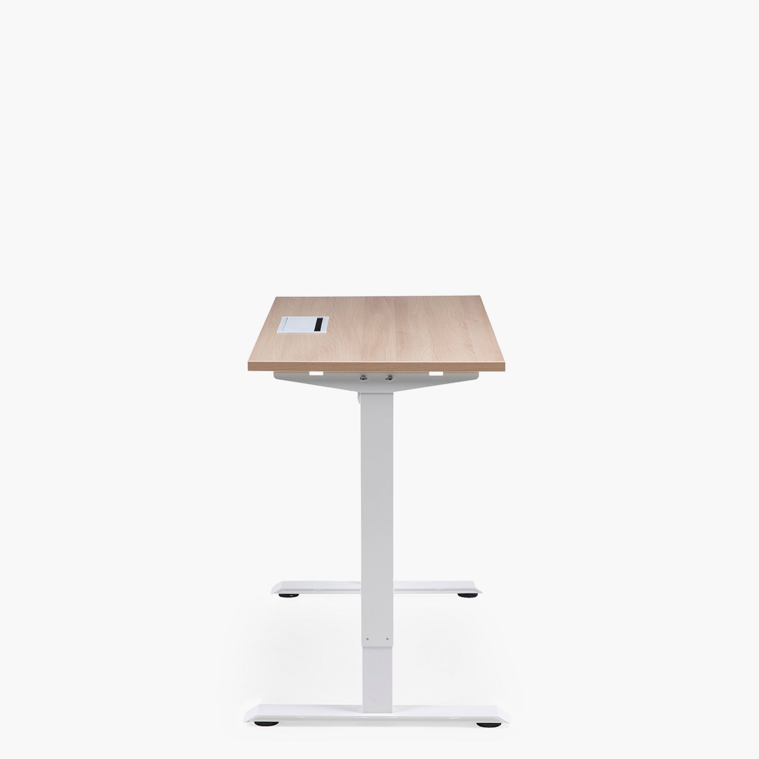 Escritorio Cosmo Eléctrico con Pasacables 140x60