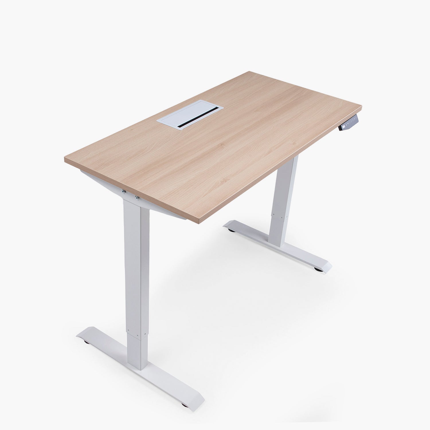 Escritorio Cosmo Eléctrico con Pasacables 160x70