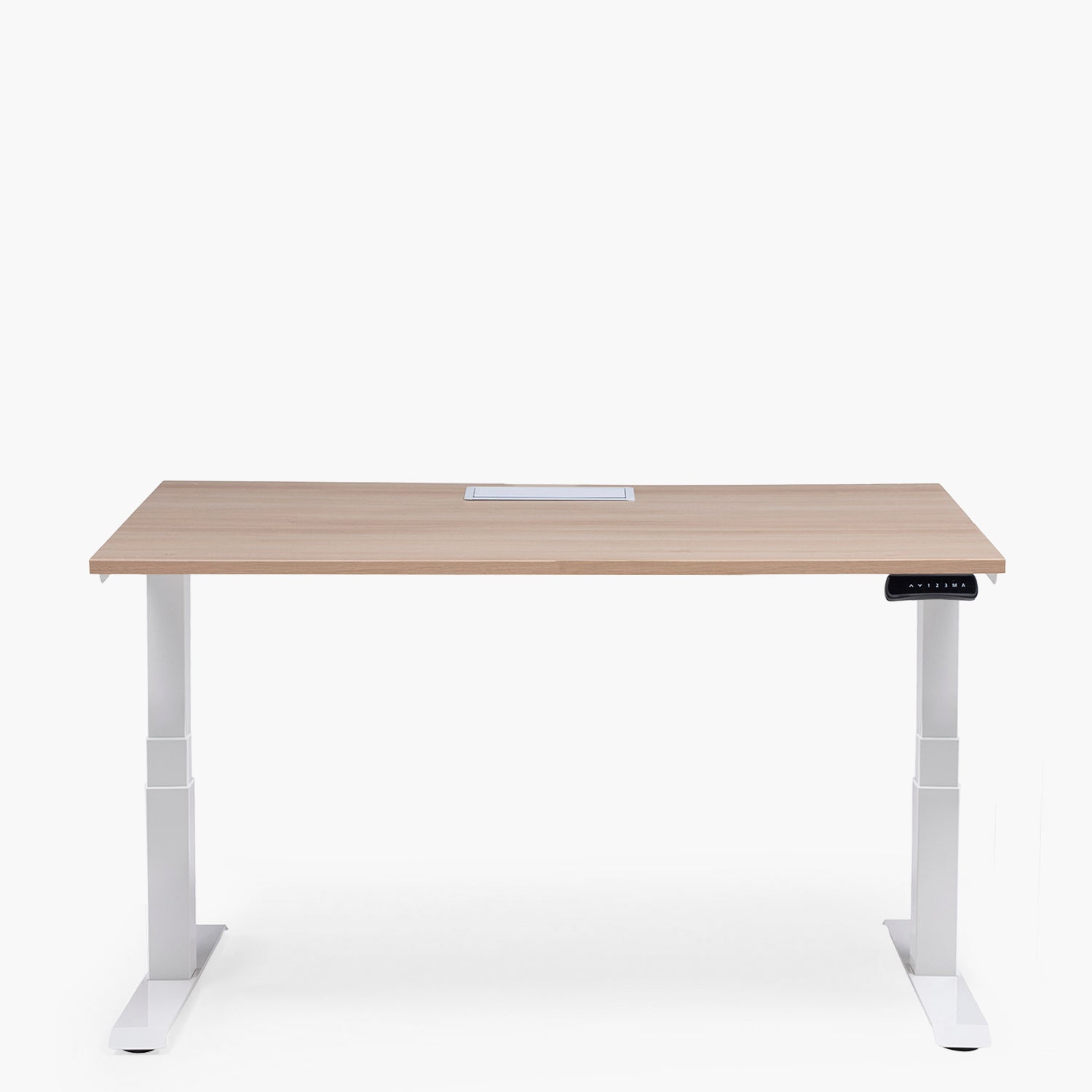 Escritorio Cosmo Eléctrico Dual con Pasacables 160x70