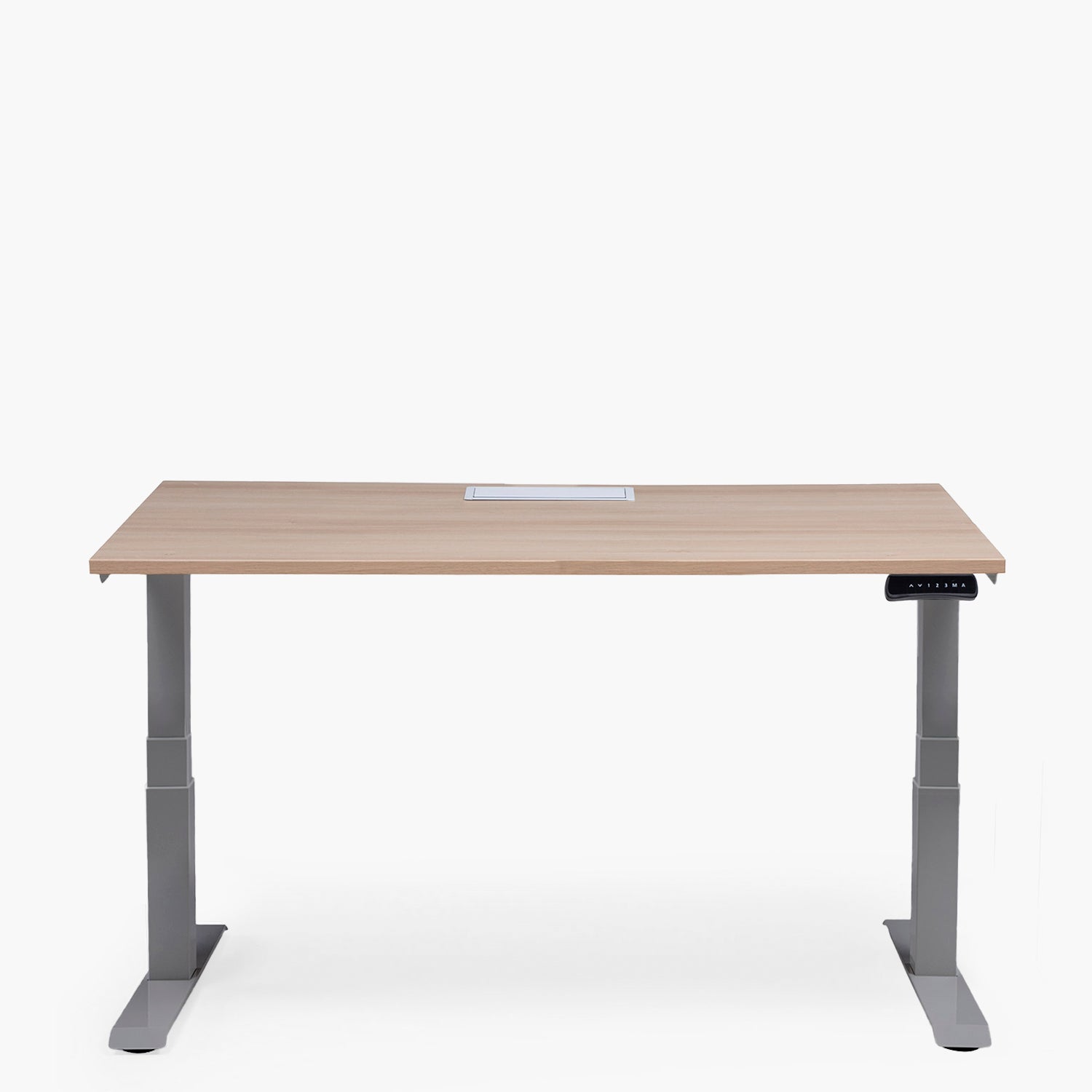 Escritorio Cosmo Eléctrico Dual con Pasacables 160x70