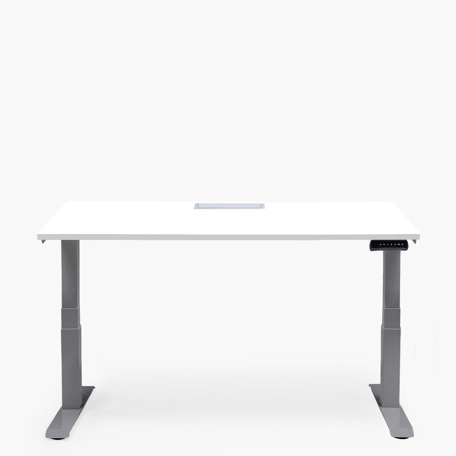 Escritorio Cosmo Eléctrico Dual con Pasacables 160x70