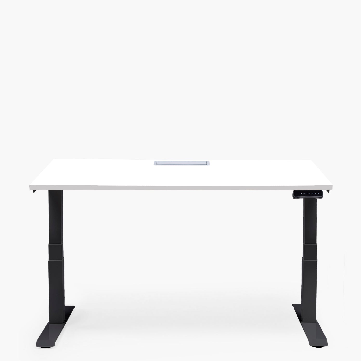 Escritorio Cosmo Eléctrico Dual con Pasacables 160x70