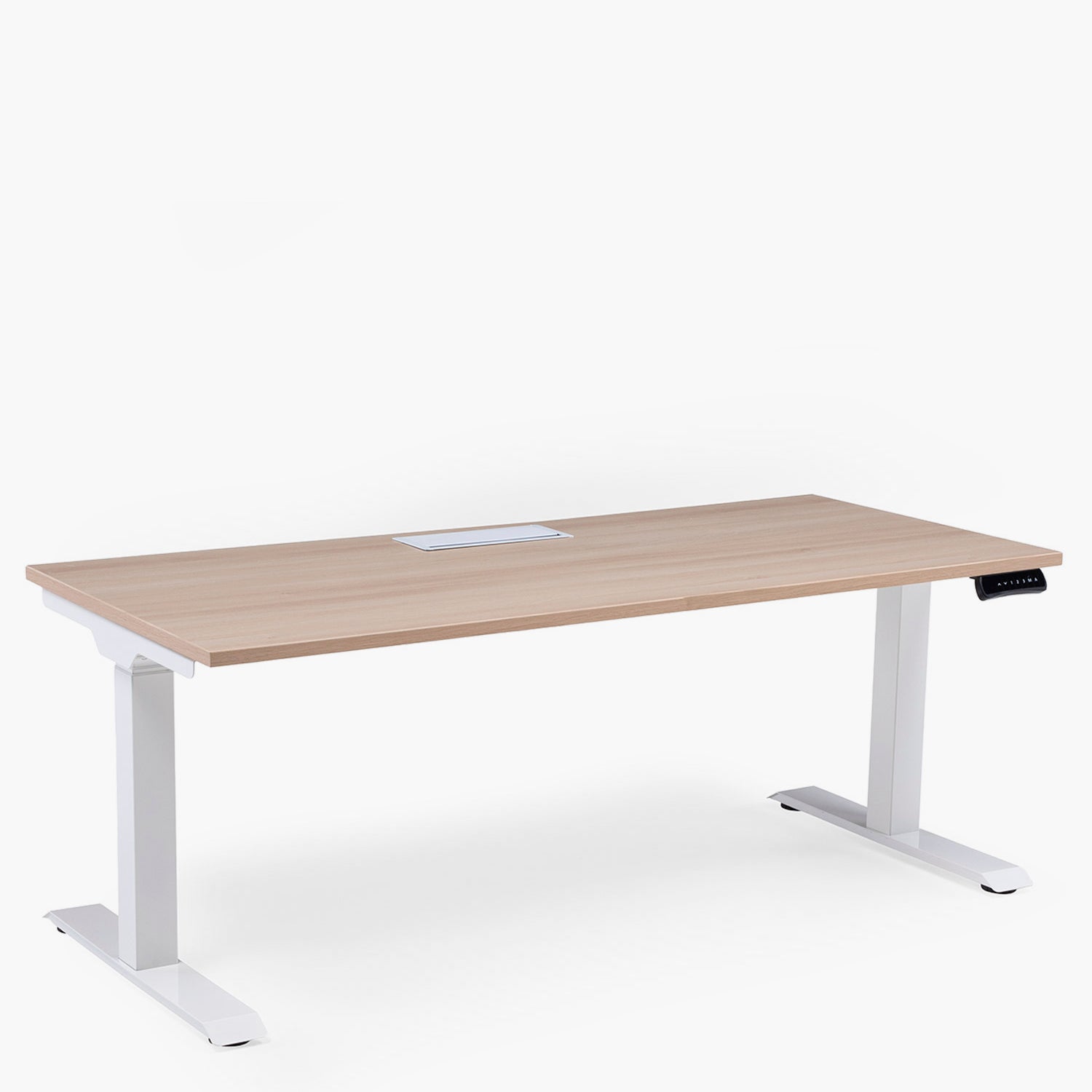 Escritorio Cosmo Eléctrico Dual con Pasacables 180x70