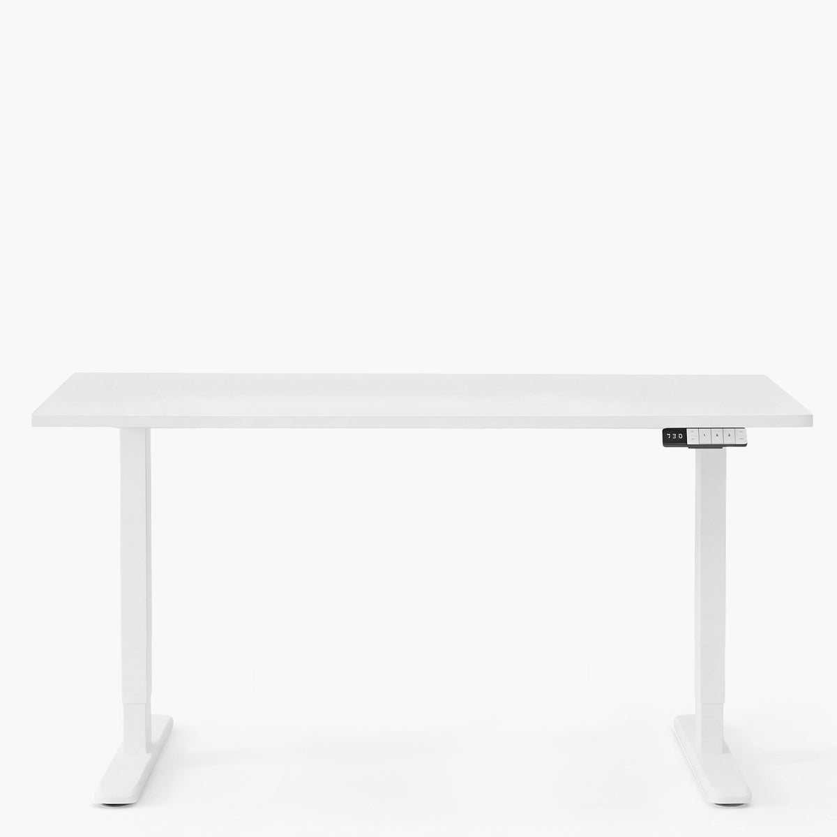 Escritorio Cosmo 180x70 Eléctrico Dual Pro Blanco/Blanco