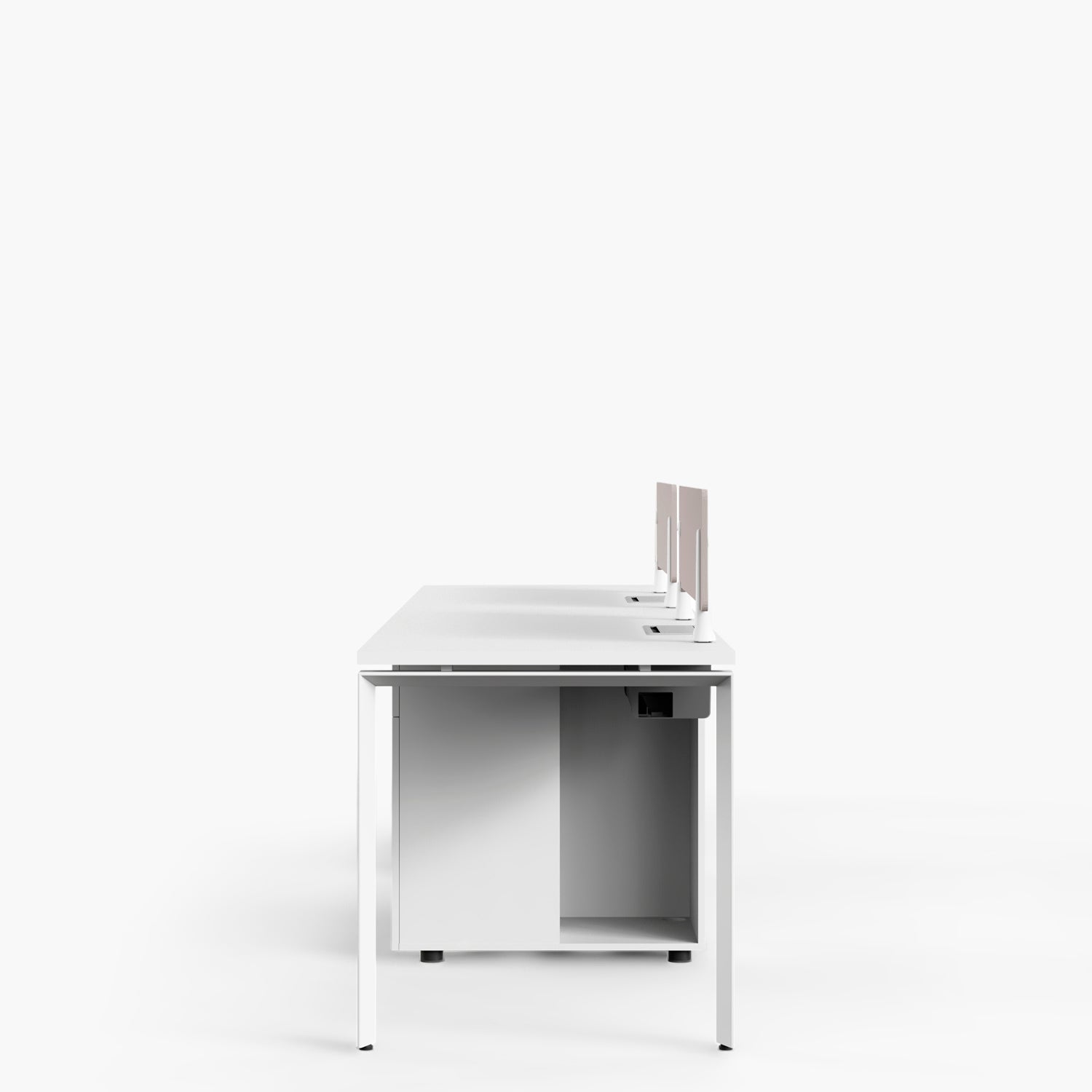 Escritorio Nova 120 Bench Lineal Blanco/Blanco